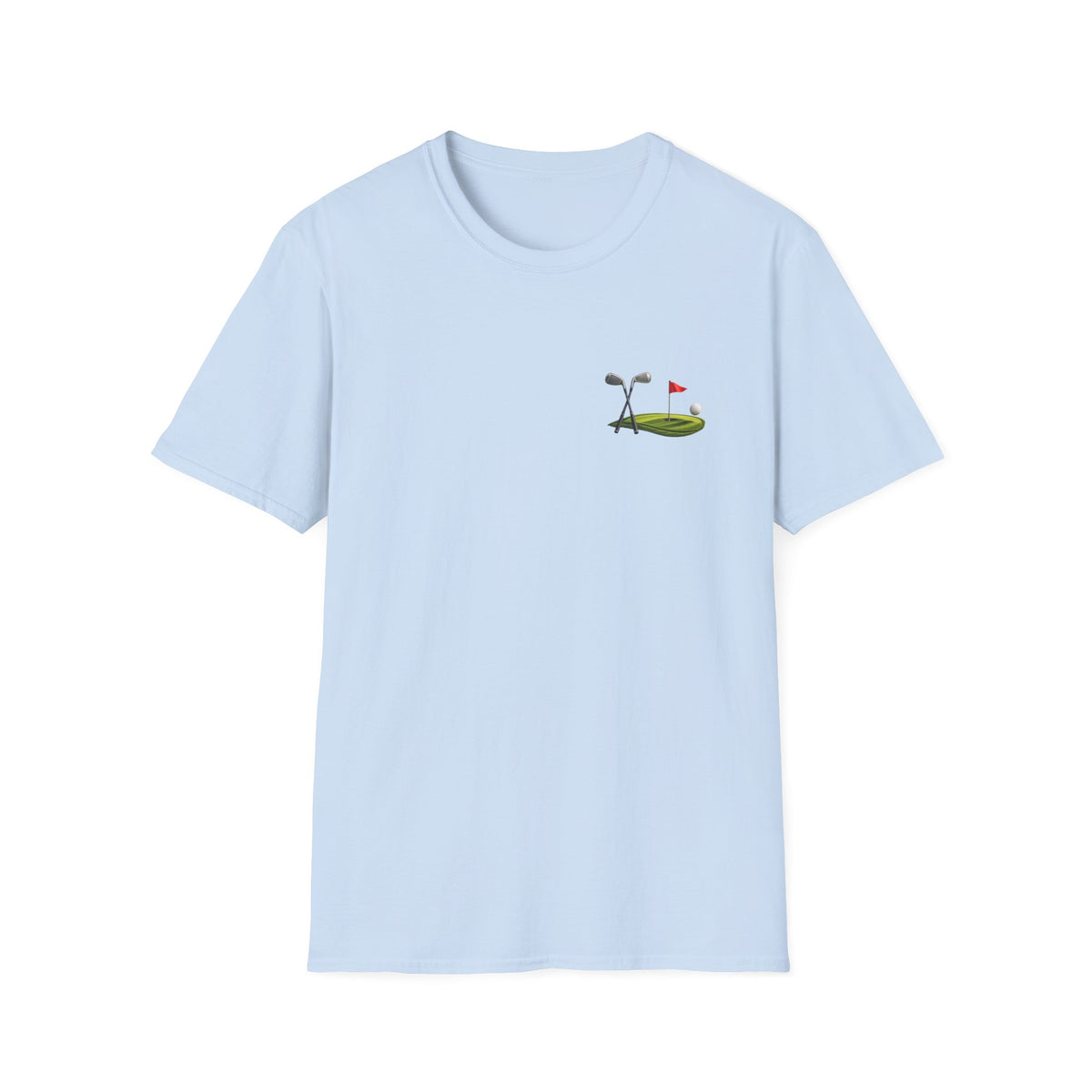 Dezentes Golf-Grafik-T-Shirt  Einzigartiges Golf-Design