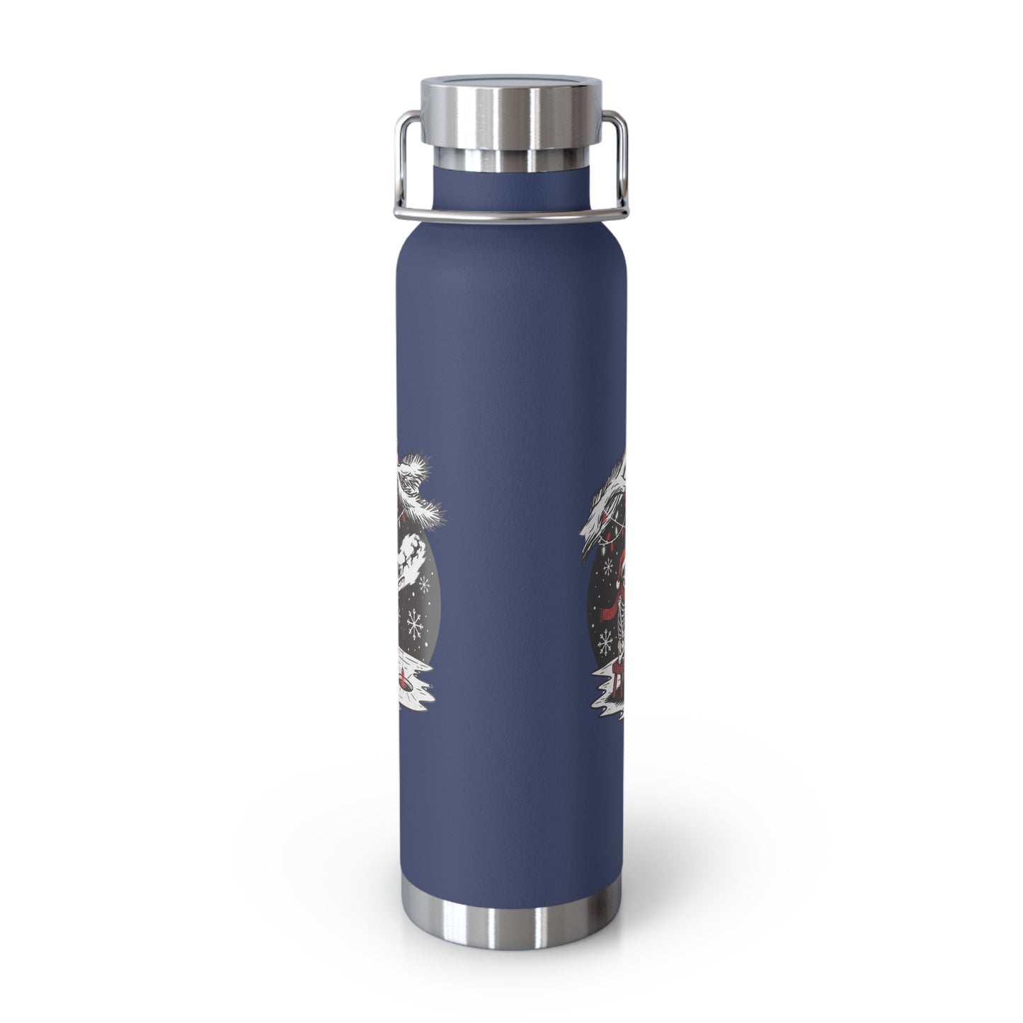 Merry Fishing Christmas Insulated Flask – Festive Fishing Bottle
