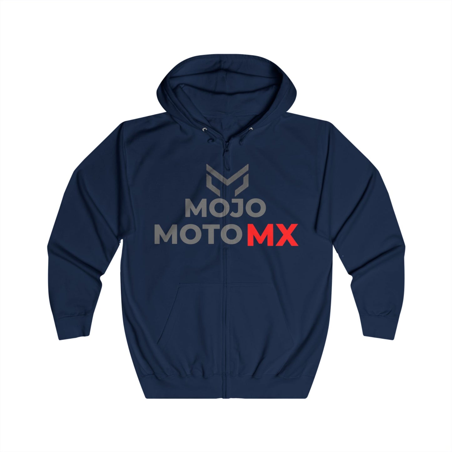 Sweat à capuche zippé Mojo Moto MX  Sweat à capuche zippé avec logo Motocross