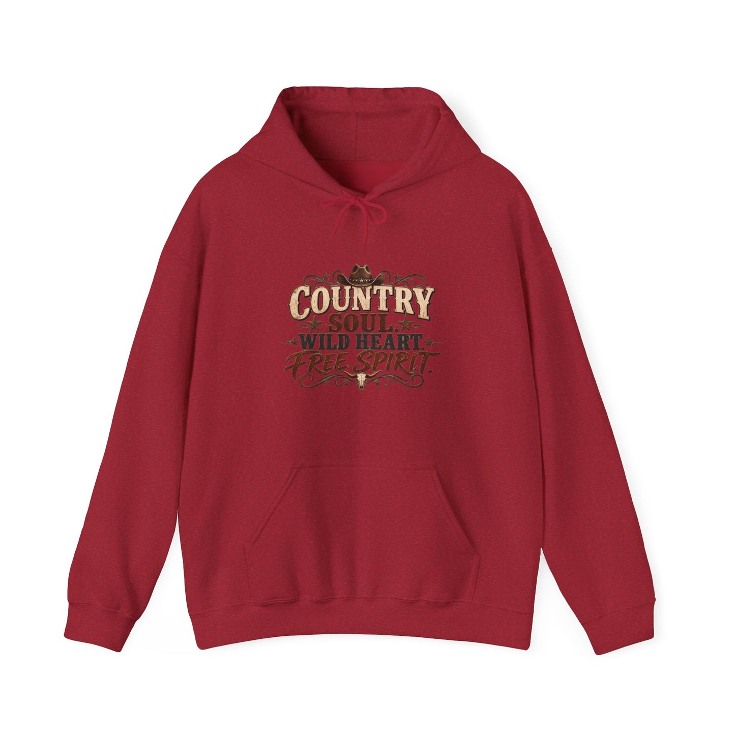 Country Soul Wild Heart Free Spirit Hoodie – Western Country Hoodie