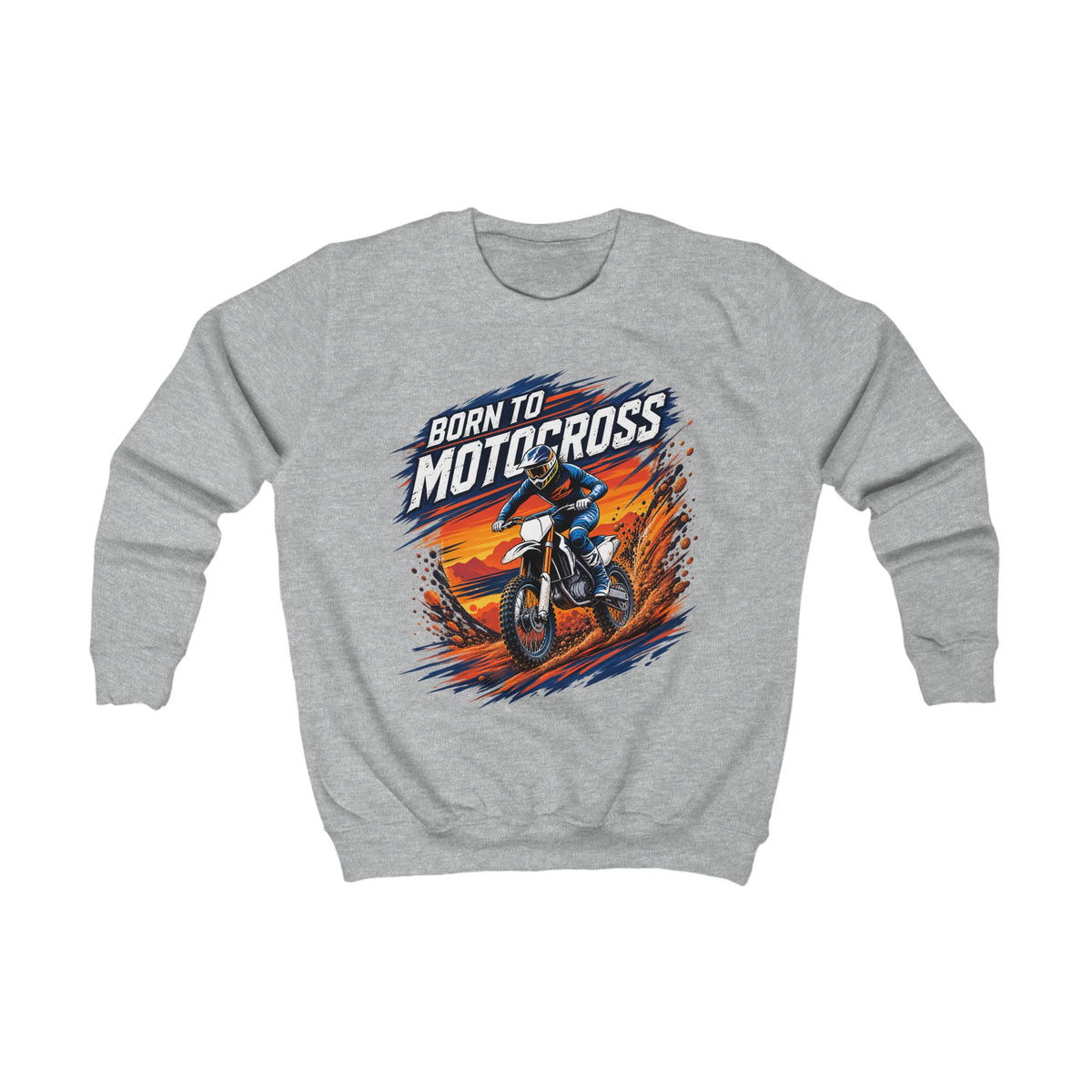 Born to Motocross Youth Sweatshirt – Kids Dirt Bike Jumper
