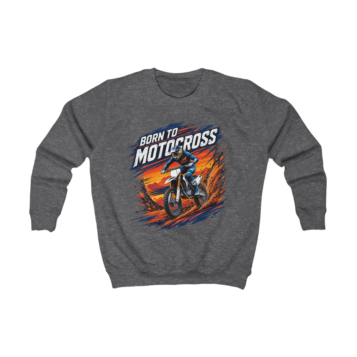 Born to Motocross Youth Sweatshirt – Kids Dirt Bike Jumper