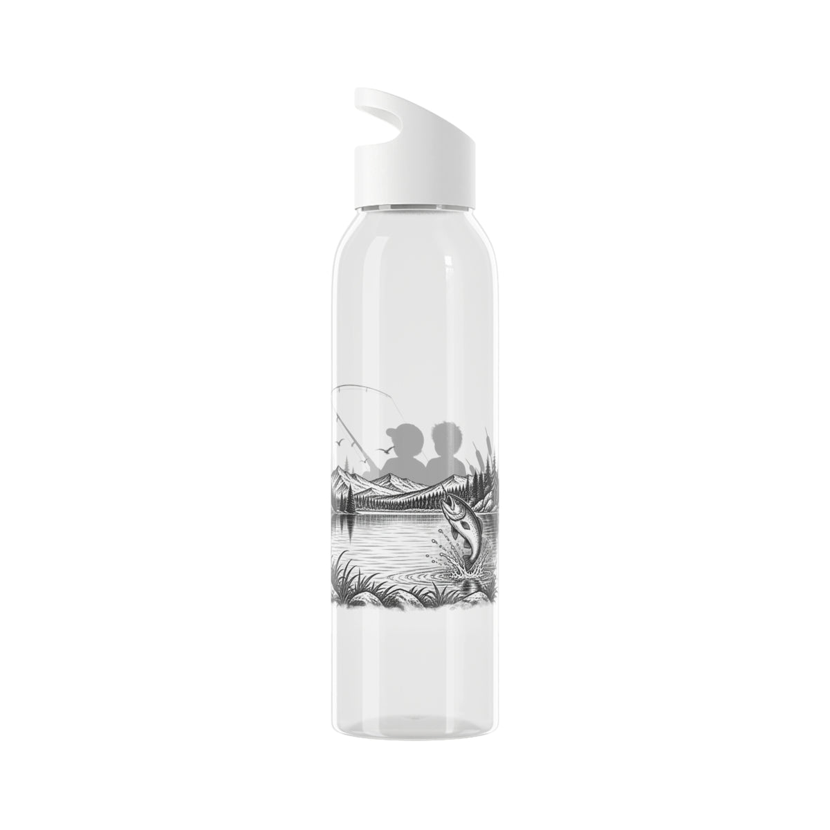 Fishing Friends Water Bottle – Illustrated Fishing Bottle