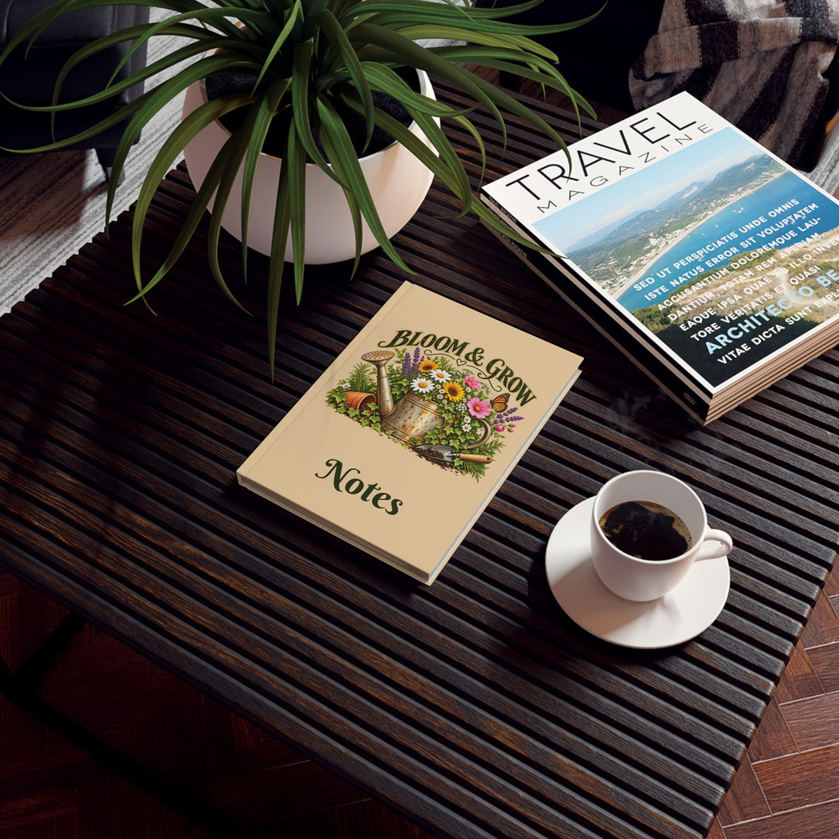 Bloom & Grow Vintage Garden – Hardcover Notebook