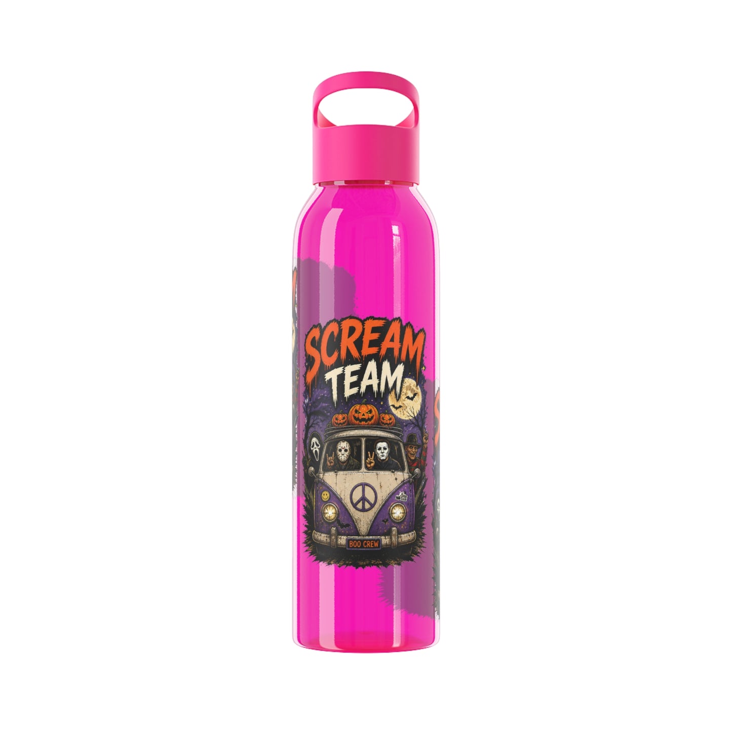 Scream Team Halloween Gamer Water Bottle