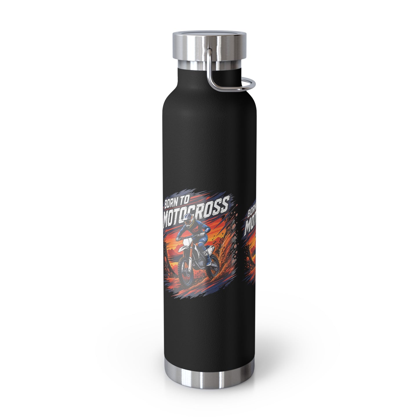 Born to Motocross Insulated Flask