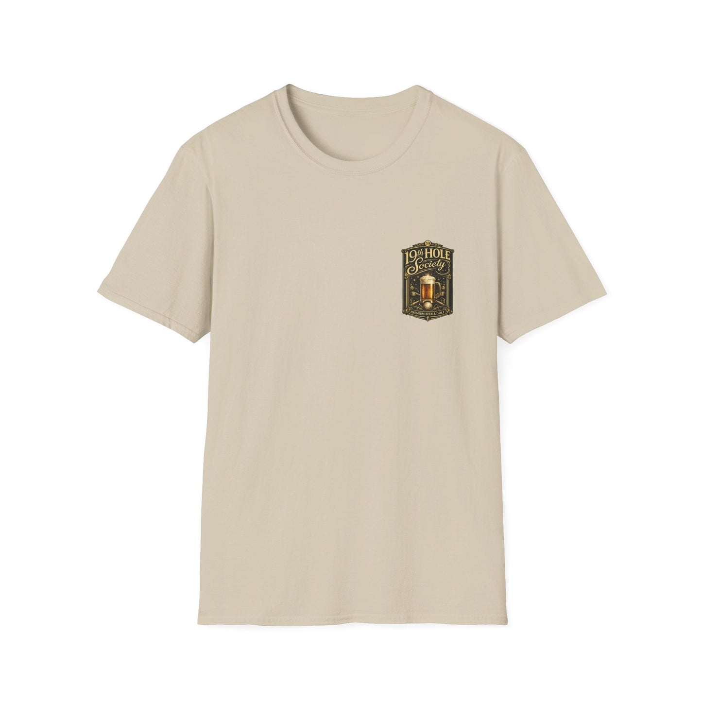 19th Hole Society Beer & Golf T-Shirt - SJM Print Store