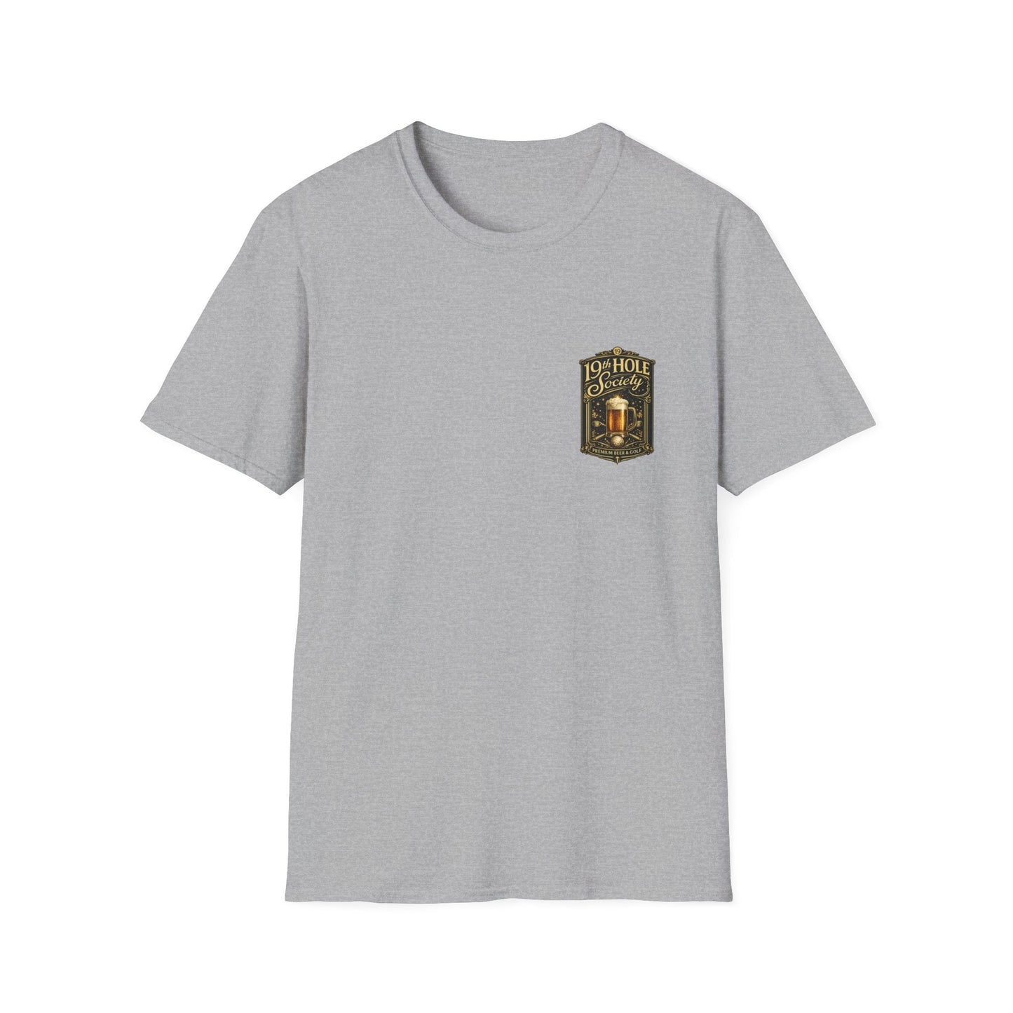 19th Hole Society Beer & Golf T-Shirt - SJM Print Store