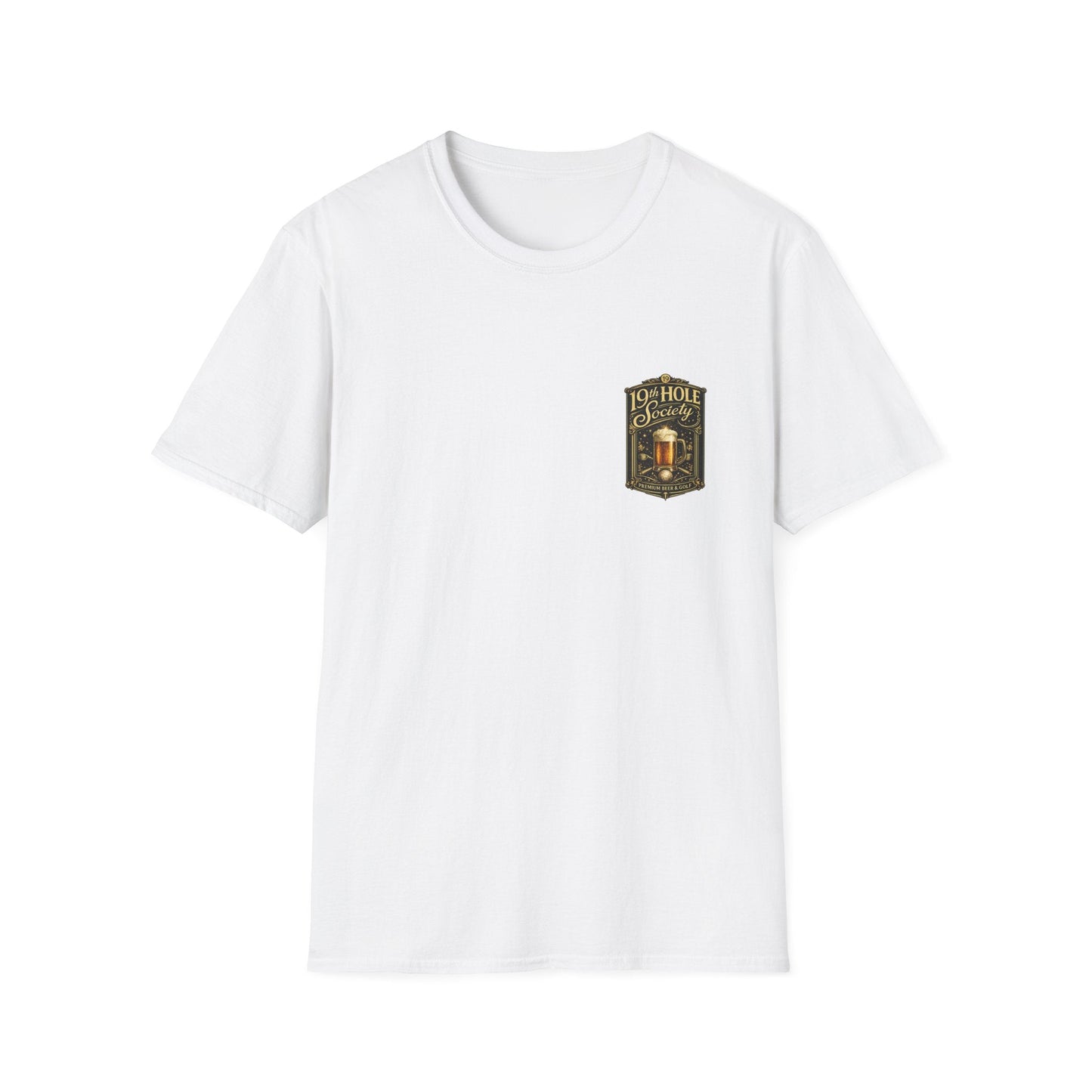 19th Hole Society Beer & Golf T-Shirt - SJM Print Store
