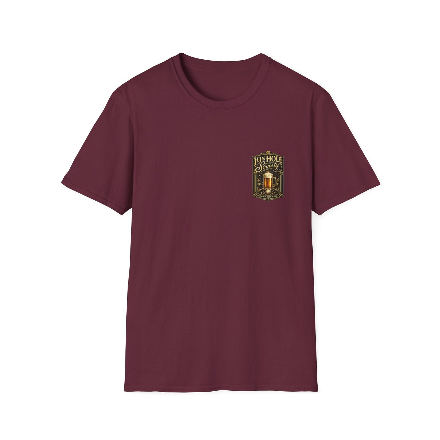 19th Hole Society Beer & Golf T-Shirt - SJM Print Store