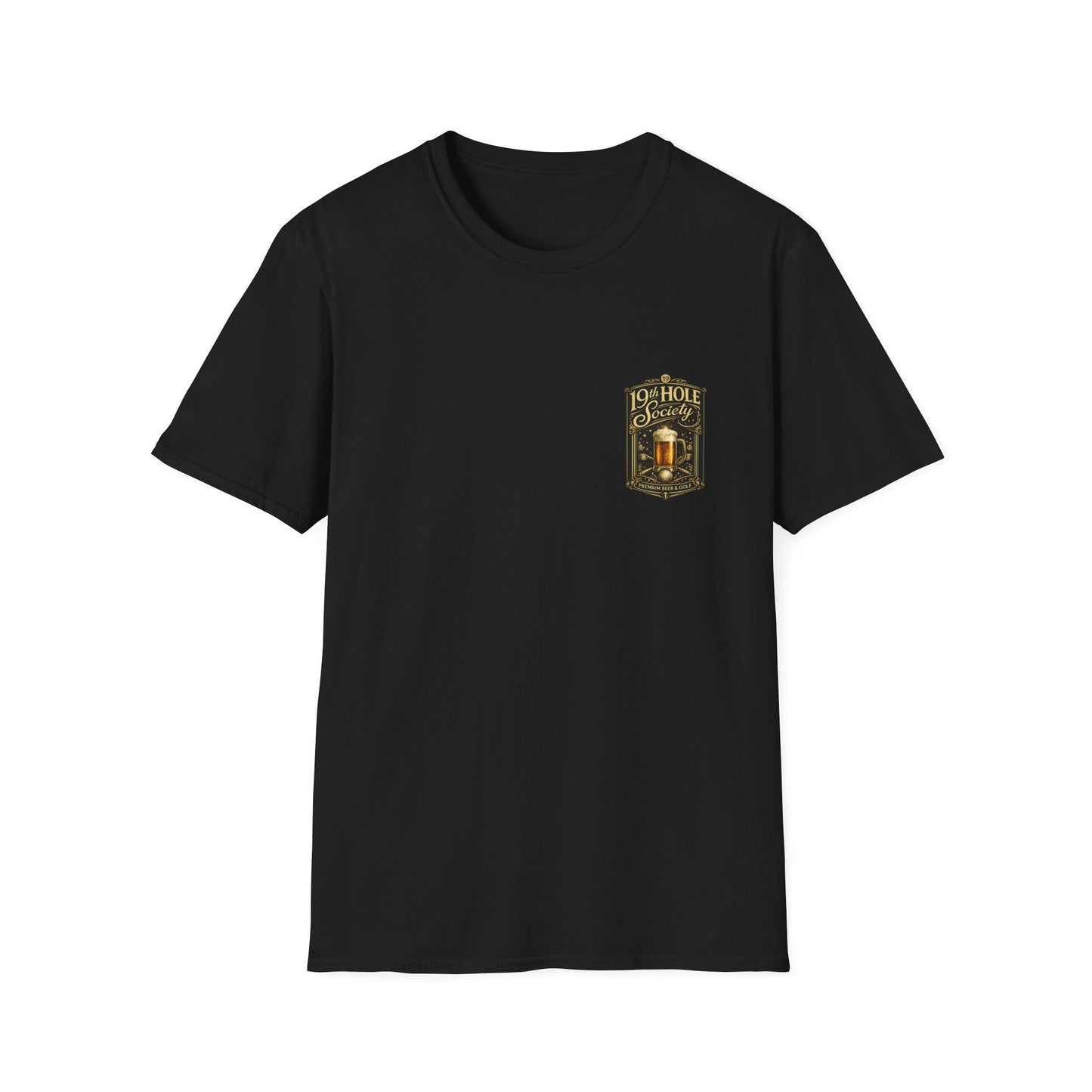 19th Hole Society Beer & Golf T-Shirt - SJM Print Store