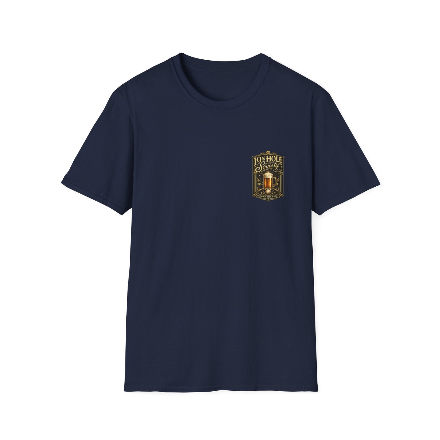 19th Hole Society Beer & Golf T-Shirt - SJM Print Store