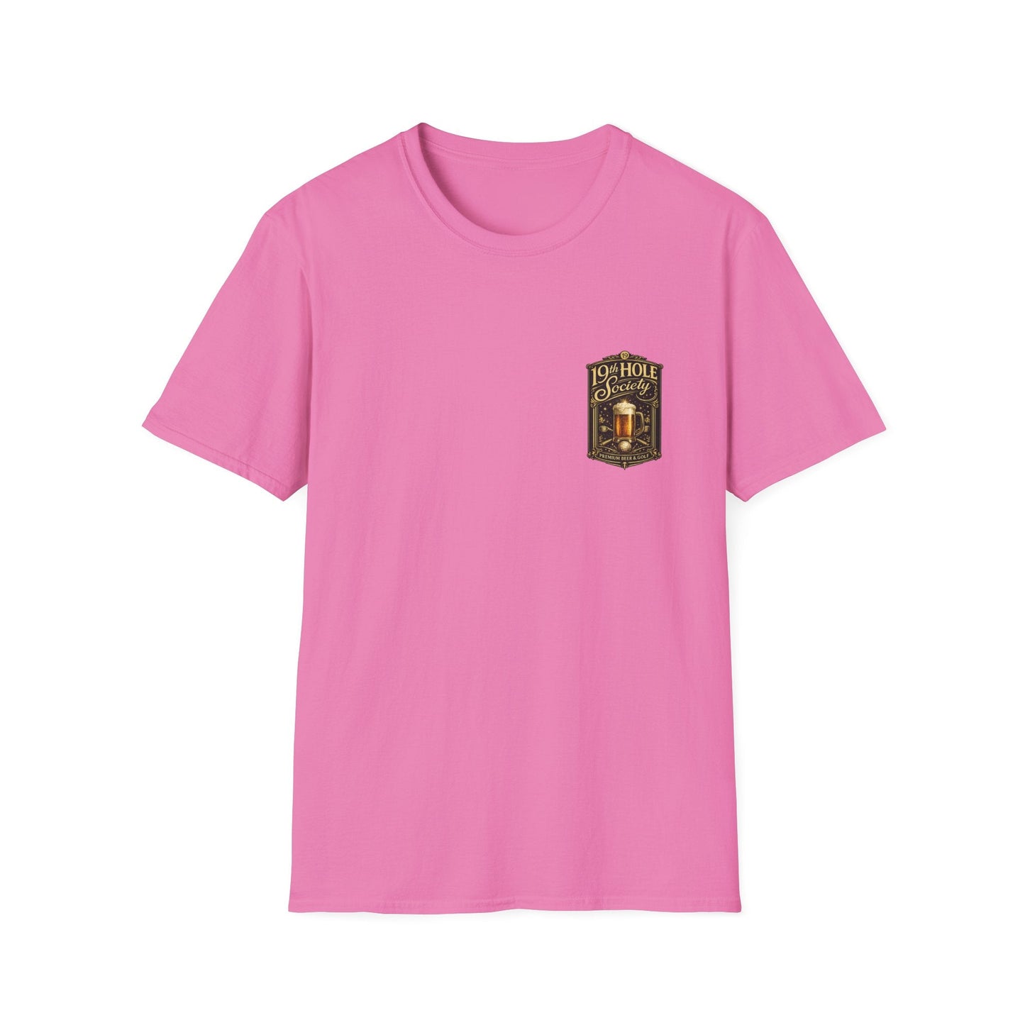 19th Hole Society Beer & Golf T-Shirt - SJM Print Store