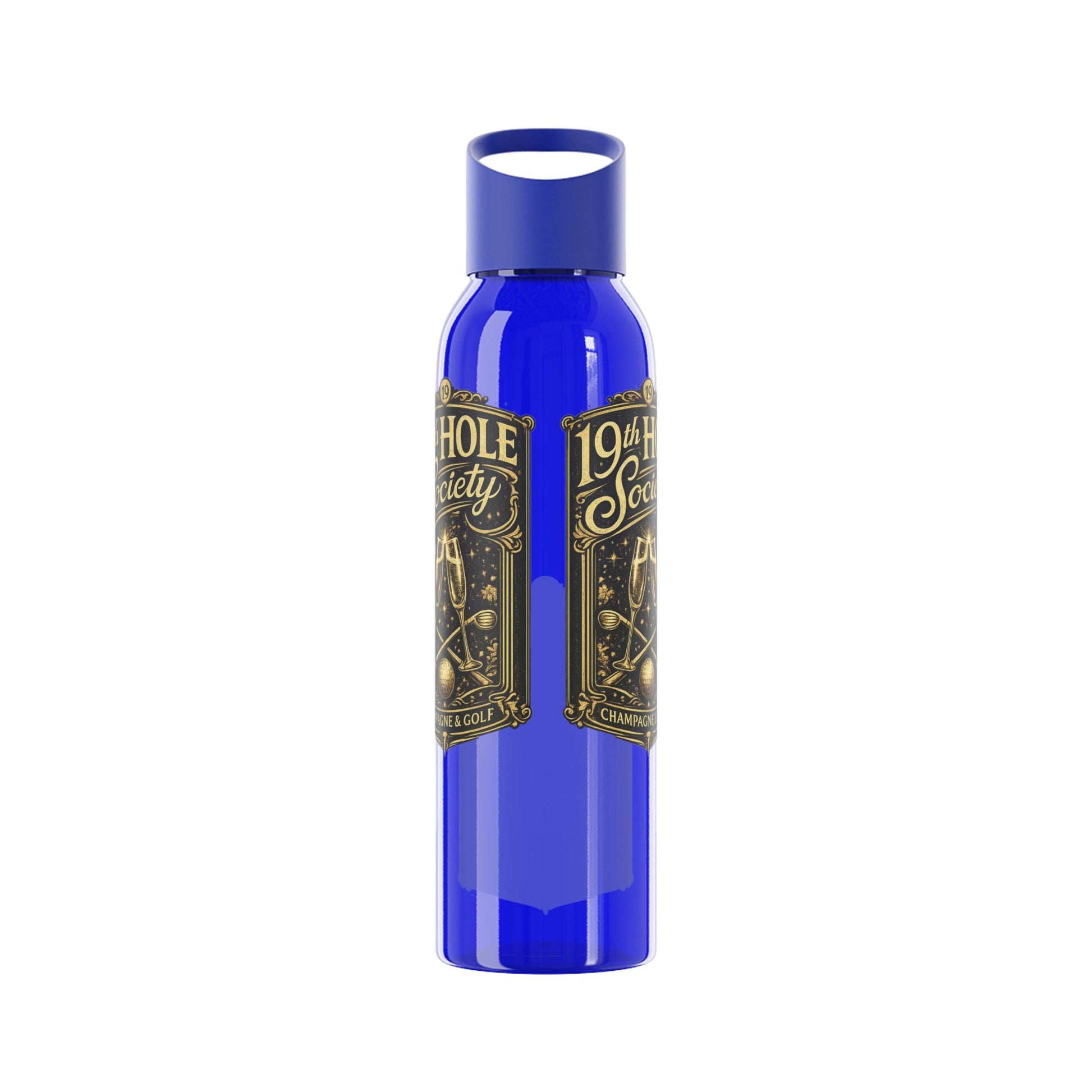 19th Hole Society Champagne Golf Water Bottle - SJM Print Store