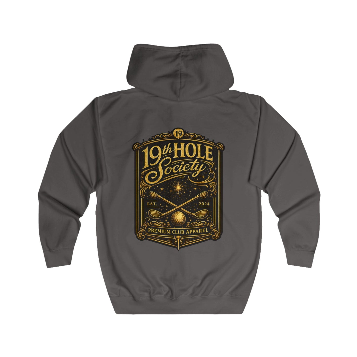 19th Hole Society Club Zip Hoodie - SJM Print Store