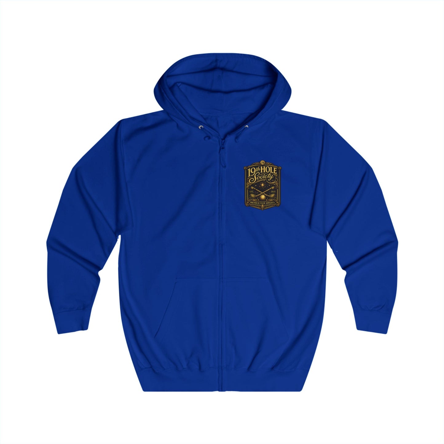 19th Hole Society Club Zip Hoodie - SJM Print Store