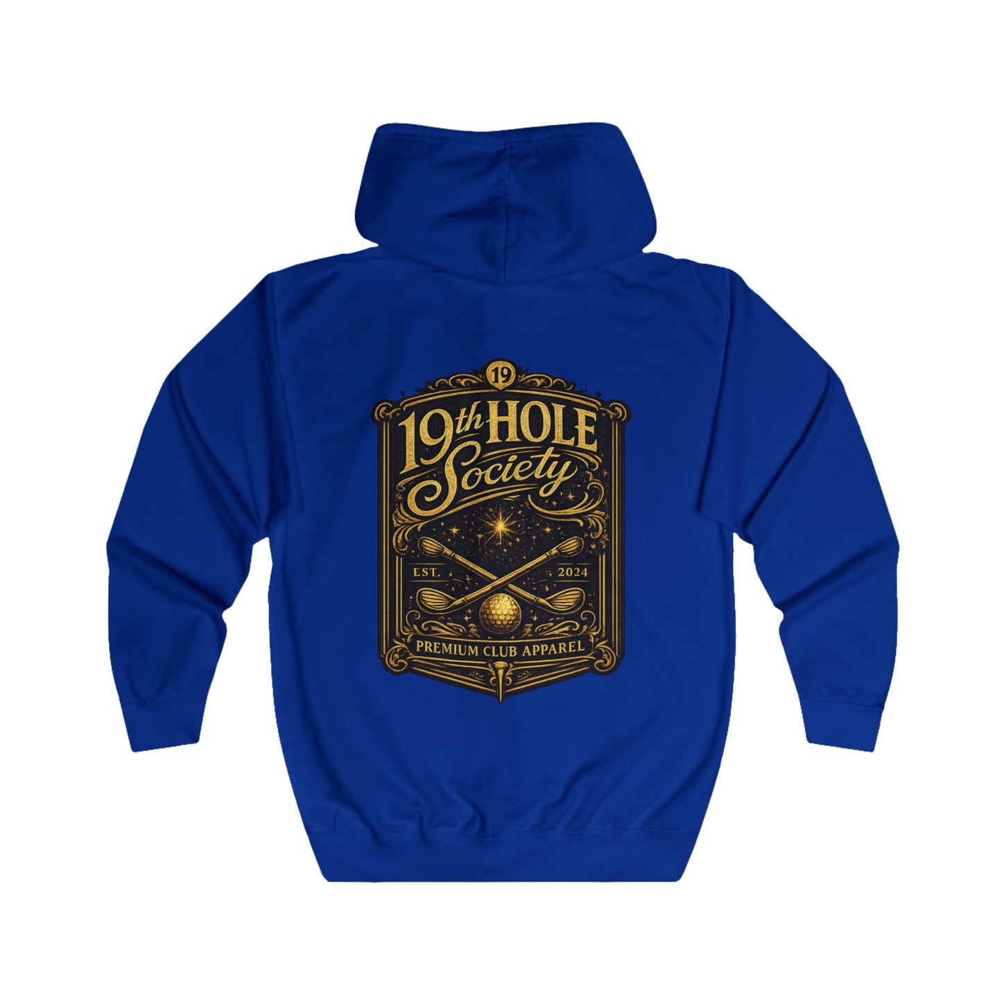 19th Hole Society Club Zip Hoodie - SJM Print Store