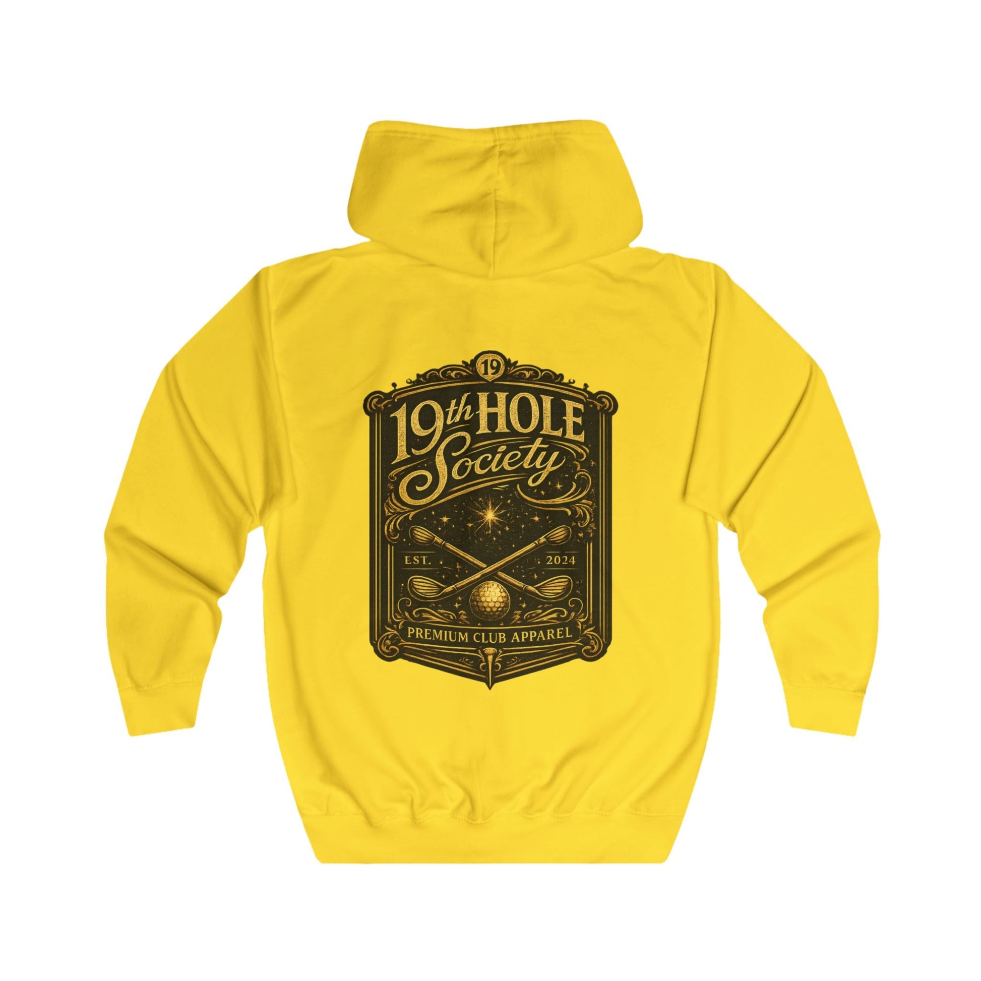19th Hole Society Club Zip Hoodie - SJM Print Store