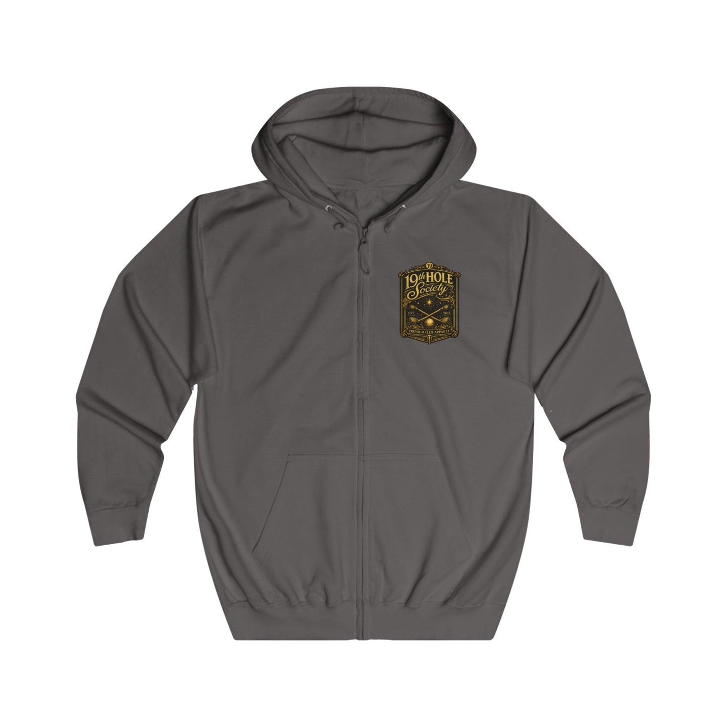 19th Hole Society Club Zip Hoodie - SJM Print Store