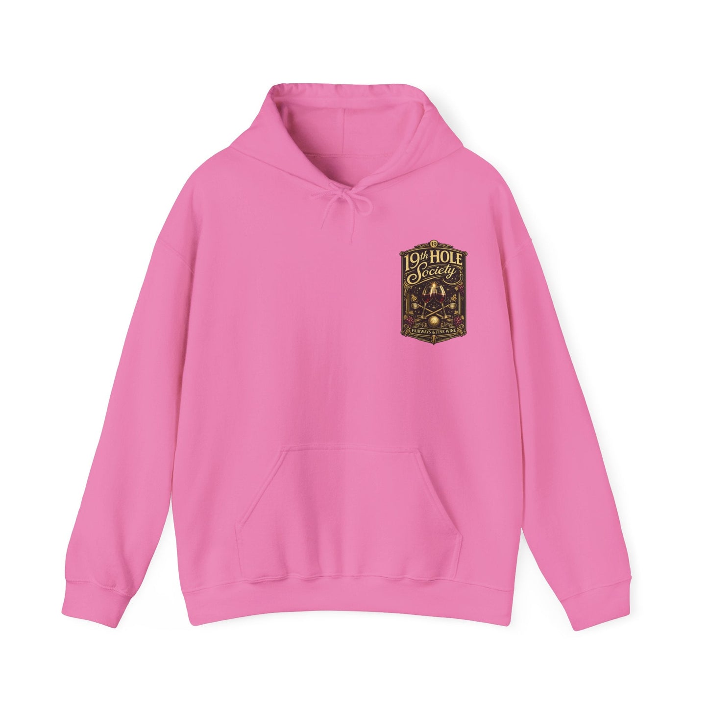 19th Hole Society Fairways and Fine Wine Hoodie - SJM Print Store