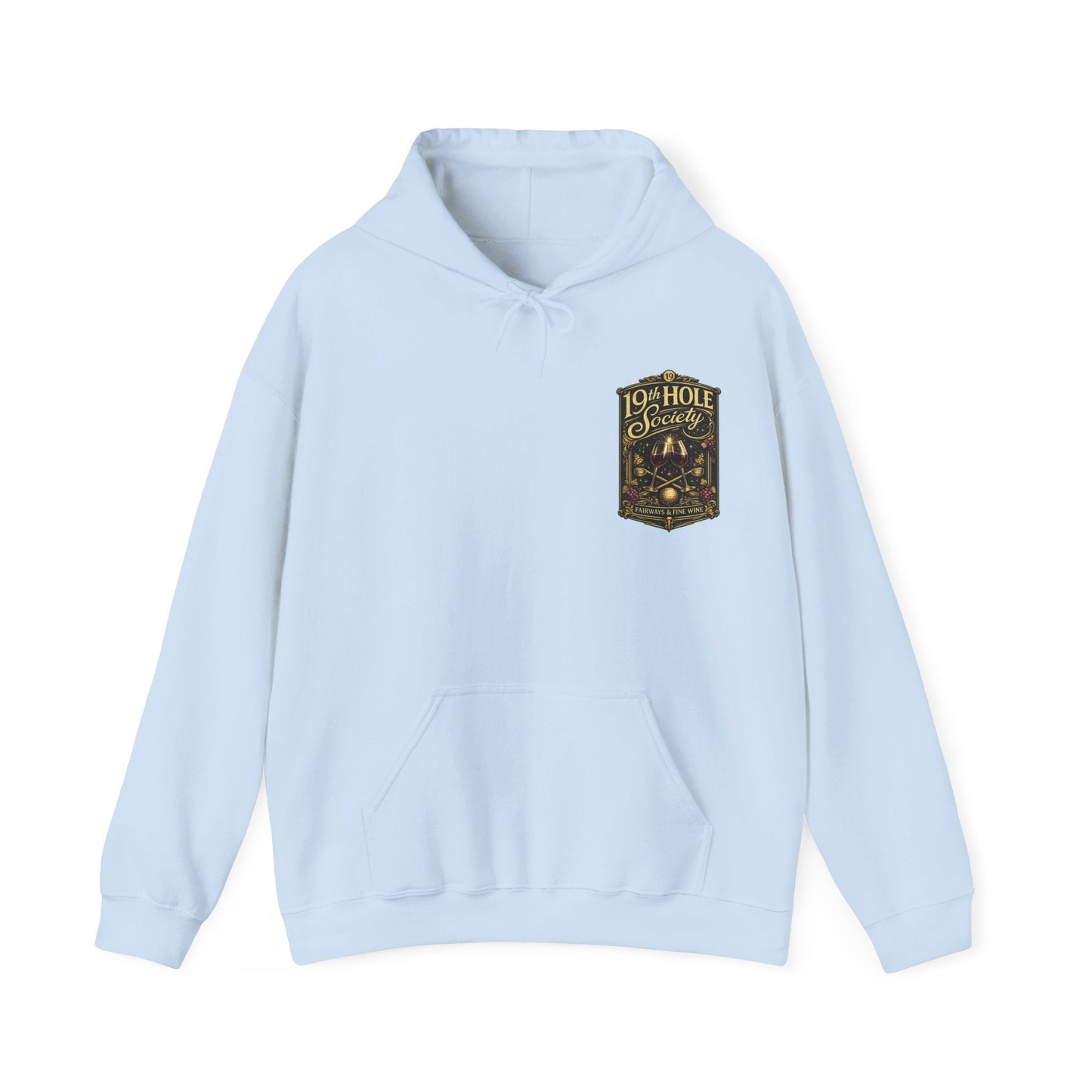 19th Hole Society Fairways and Fine Wine Hoodie - SJM Print Store