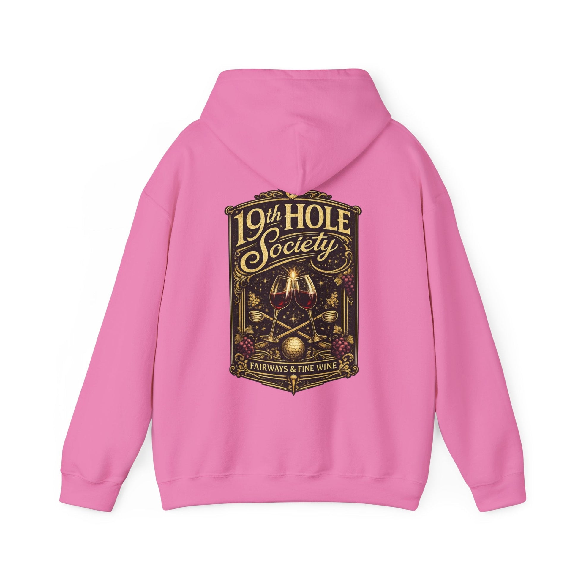 19th Hole Society Fairways and Fine Wine Hoodie - SJM Print Store