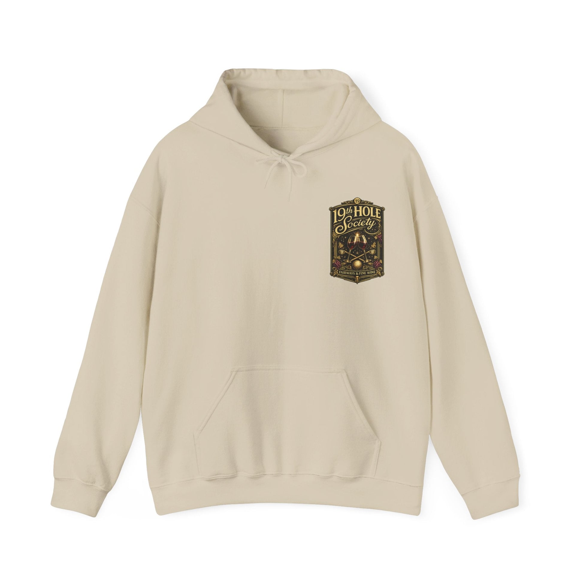 19th Hole Society Fairways and Fine Wine Hoodie - SJM Print Store