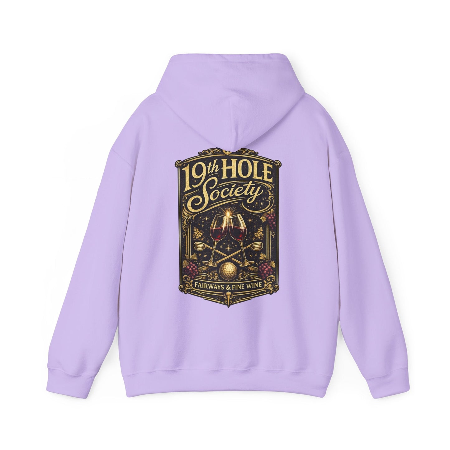 19th Hole Society Fairways and Fine Wine Hoodie - SJM Print Store