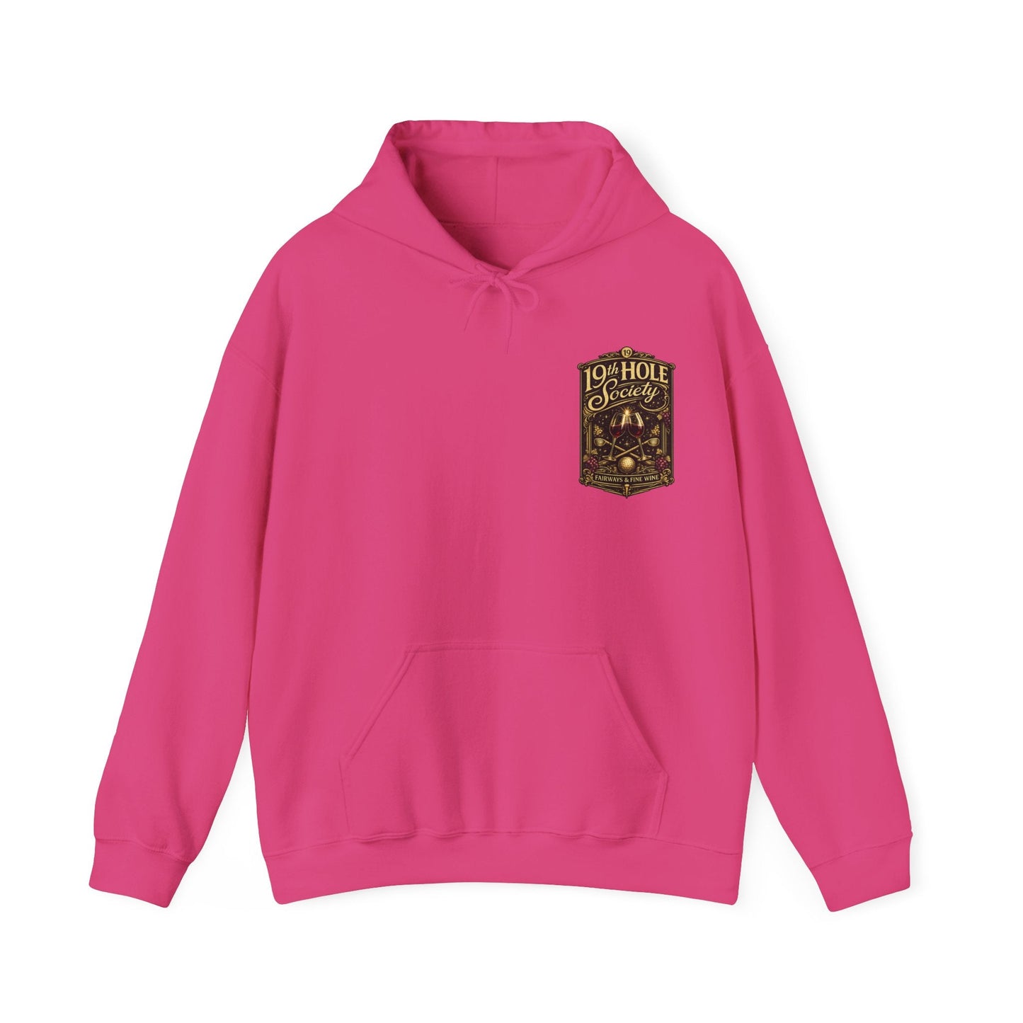 19th Hole Society Fairways and Fine Wine Hoodie - SJM Print Store