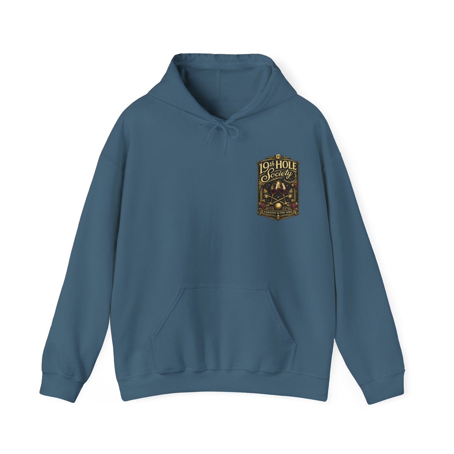 19th Hole Society Fairways and Fine Wine Hoodie - SJM Print Store