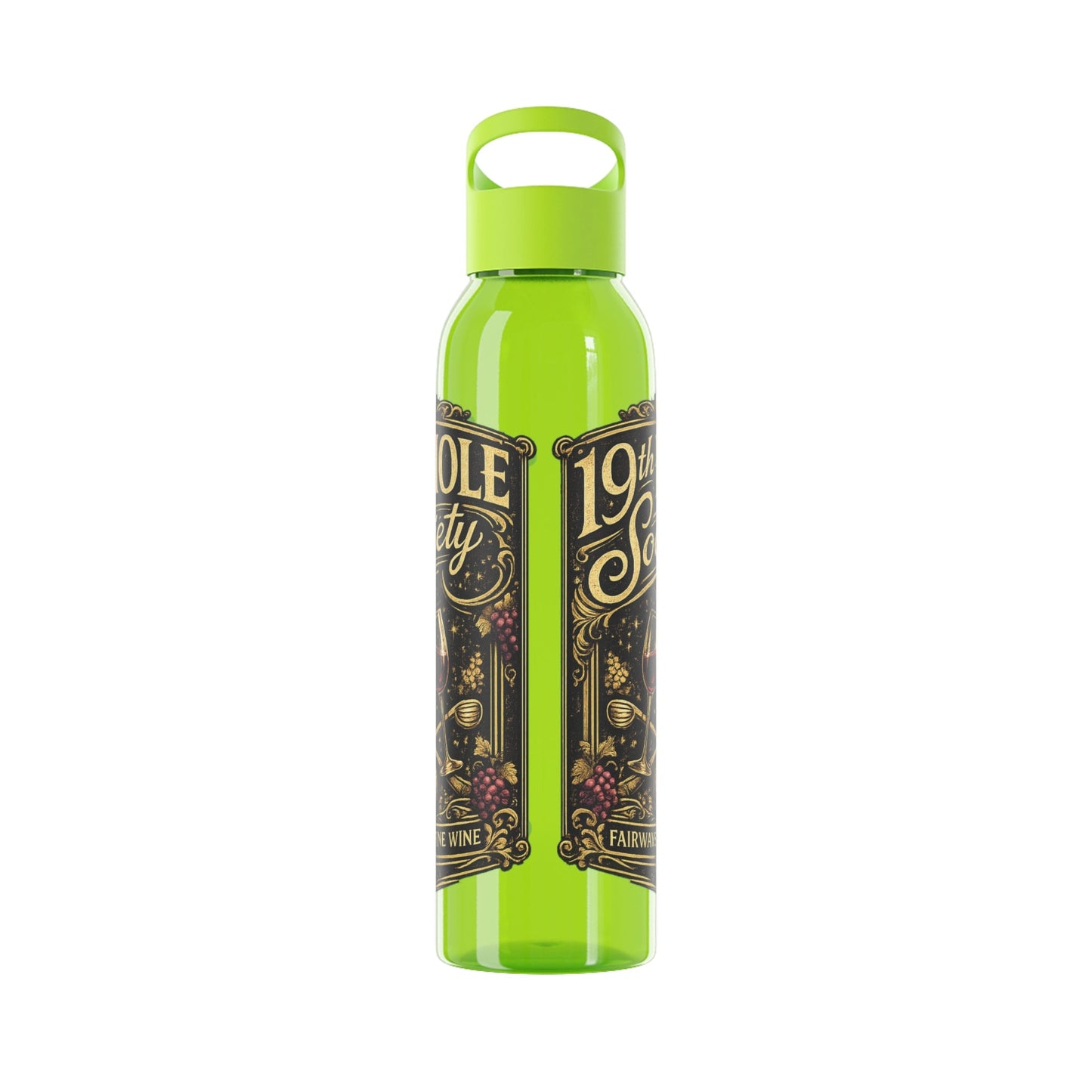 19th Hole Society Fairways and Wine Water Bottle - SJM Print Store
