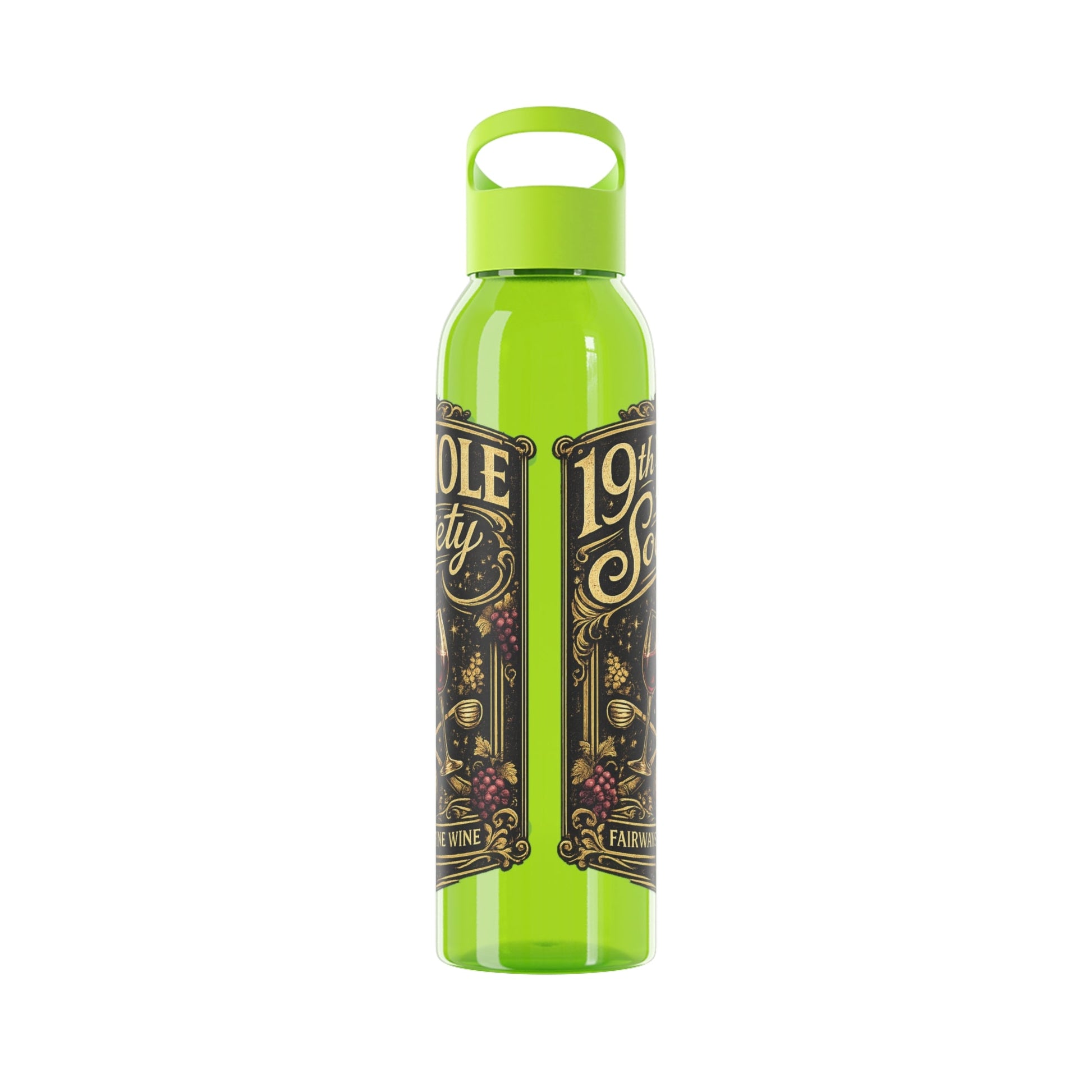 19th Hole Society Fairways and Wine Water Bottle - SJM Print Store