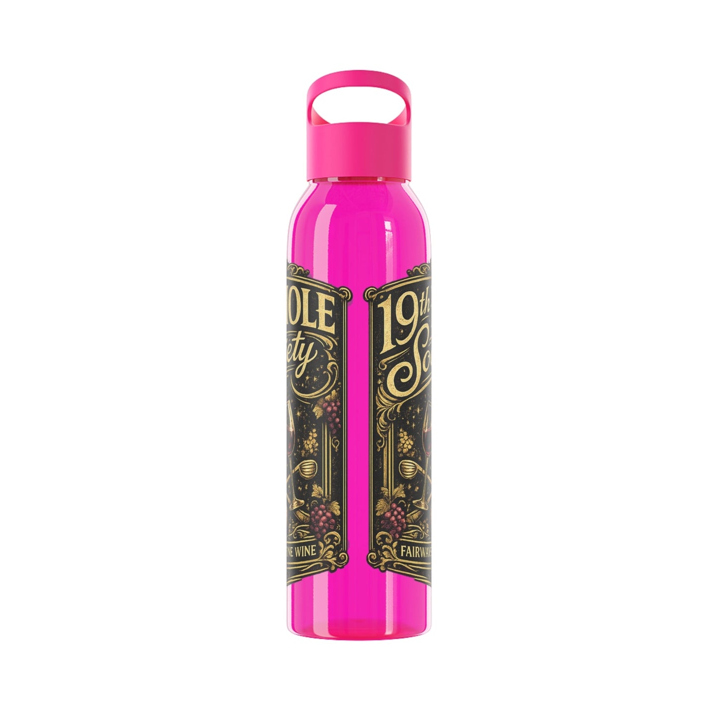 19th Hole Society Fairways and Wine Water Bottle - SJM Print Store