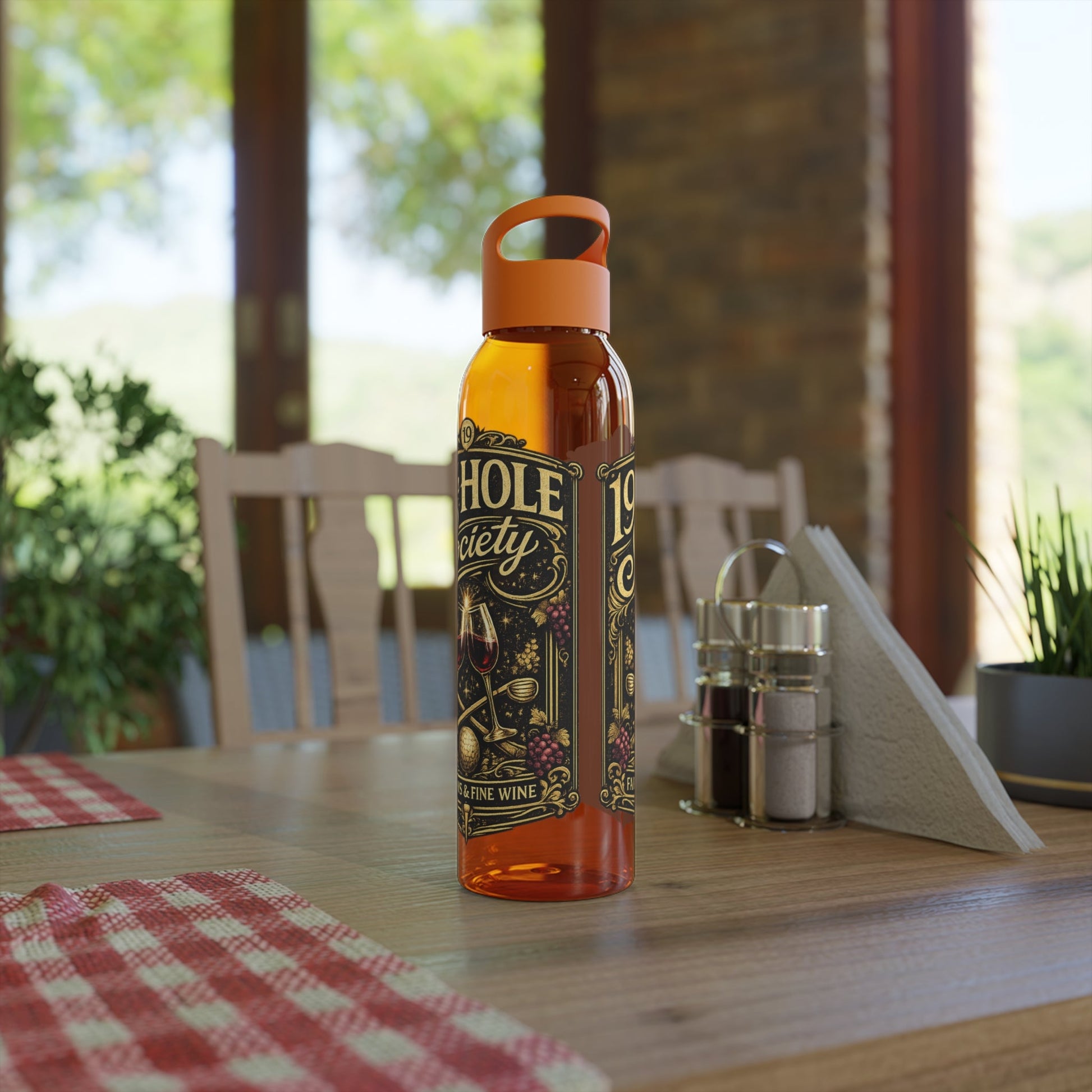 19th Hole Society Fairways and Wine Water Bottle - SJM Print Store