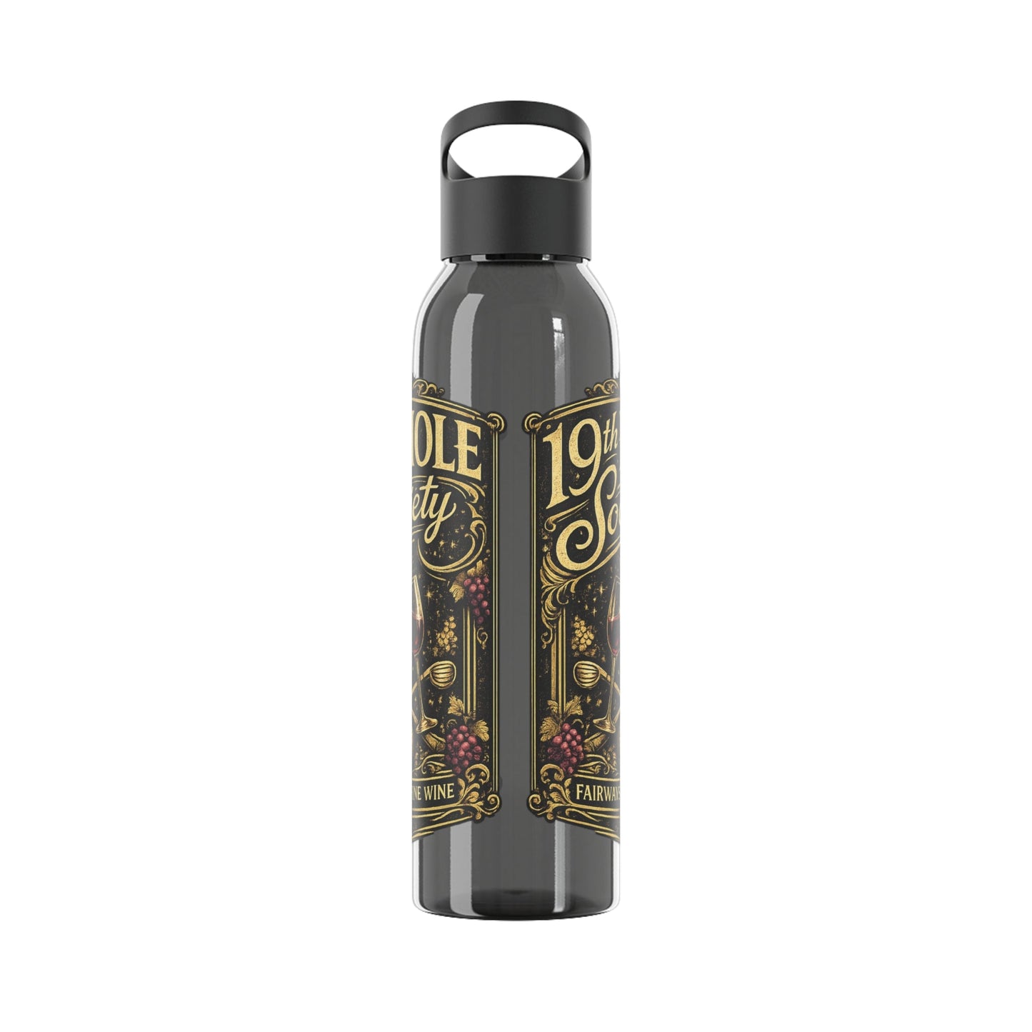 19th Hole Society Fairways and Wine Water Bottle - SJM Print Store
