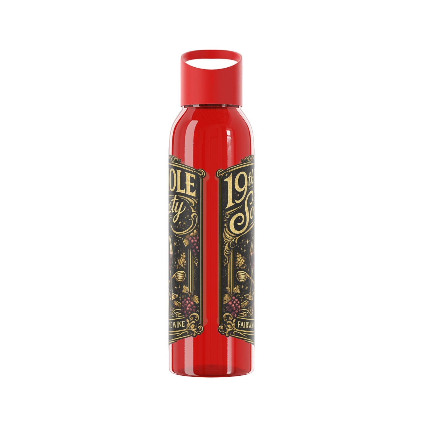19th Hole Society Fairways and Wine Water Bottle - SJM Print Store
