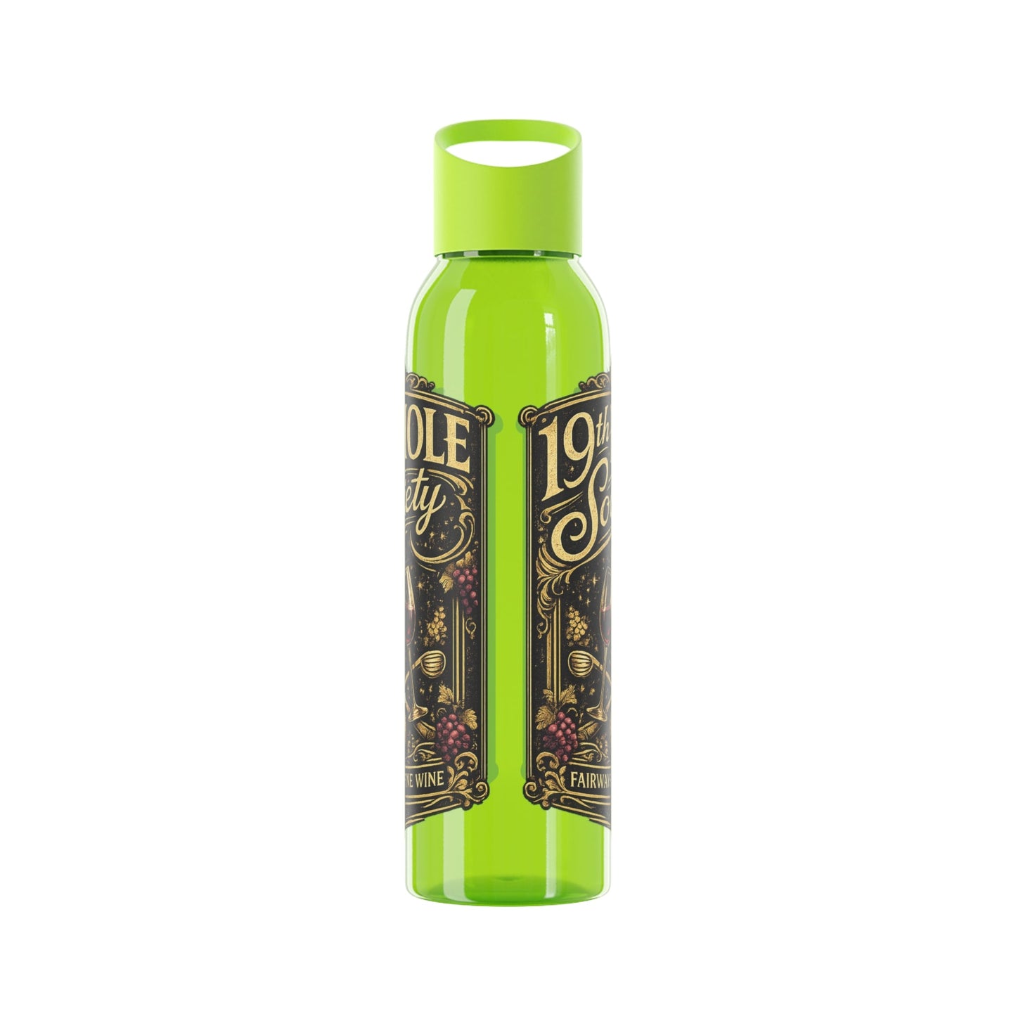 19th Hole Society Fairways and Wine Water Bottle - SJM Print Store