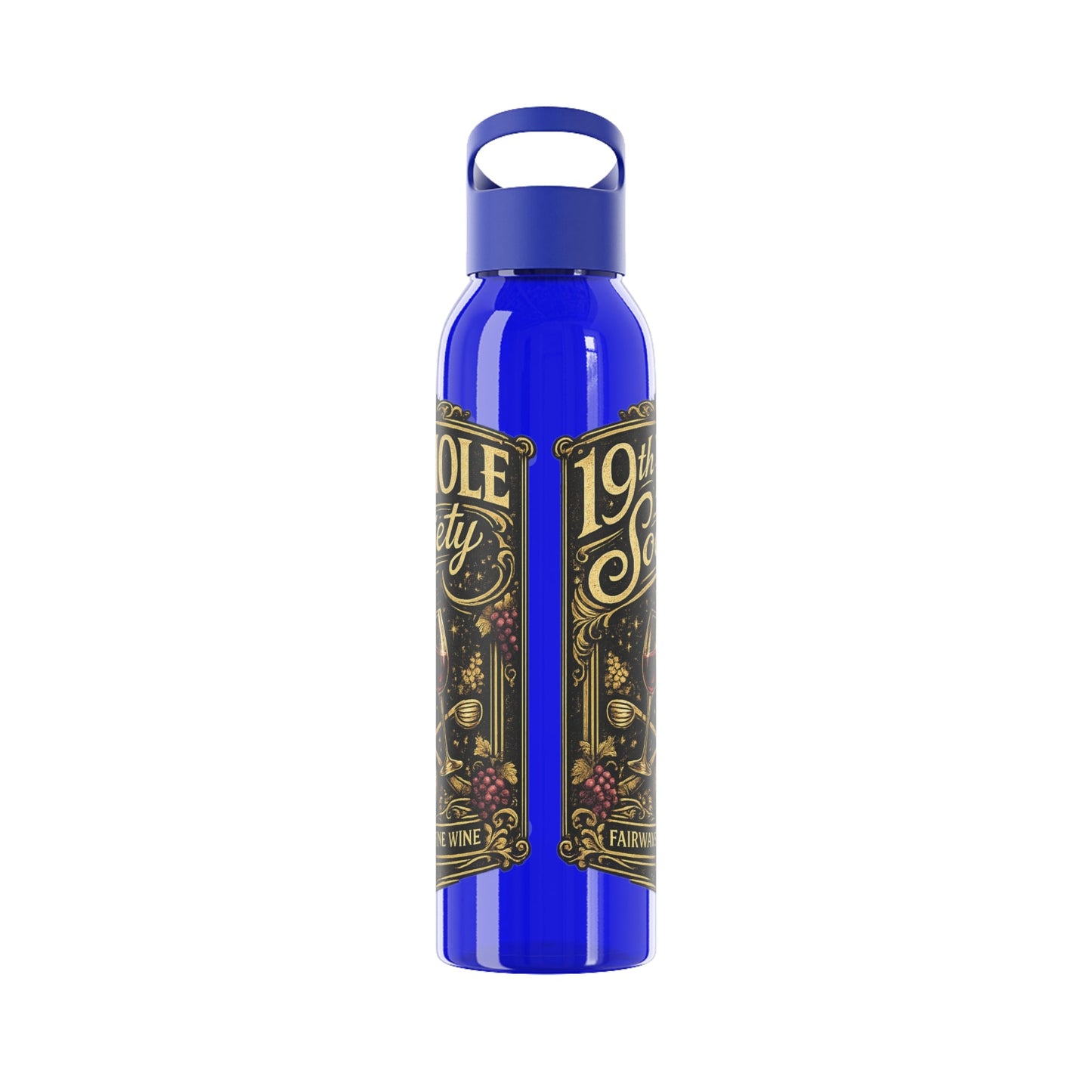 19th Hole Society Fairways and Wine Water Bottle - SJM Print Store