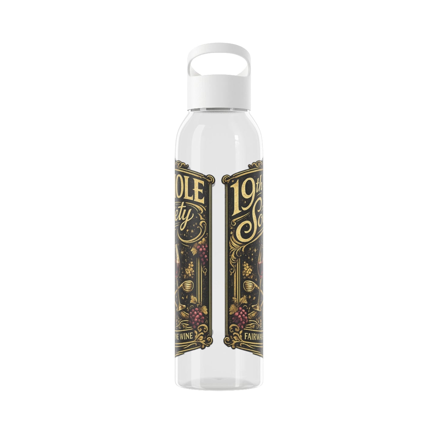 19th Hole Society Fairways and Wine Water Bottle - SJM Print Store