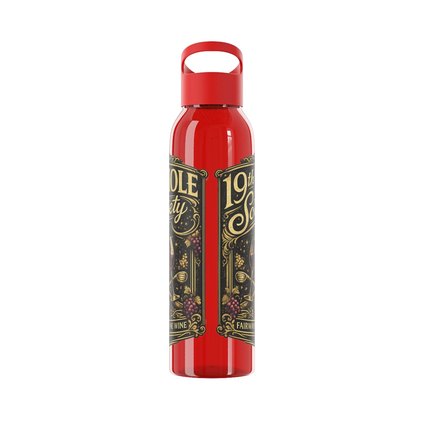 19th Hole Society Fairways and Wine Water Bottle - SJM Print Store