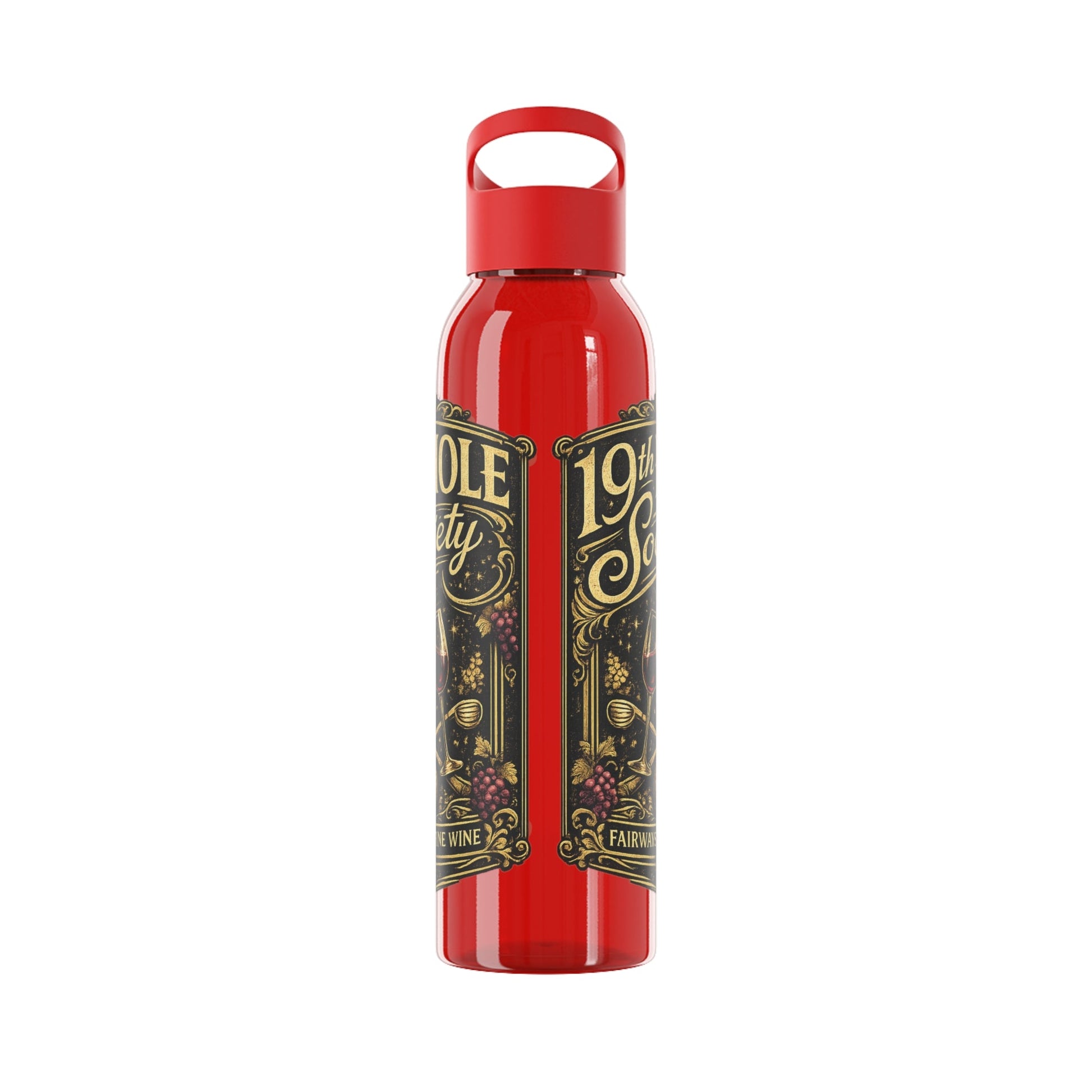 19th Hole Society Fairways and Wine Water Bottle - SJM Print Store