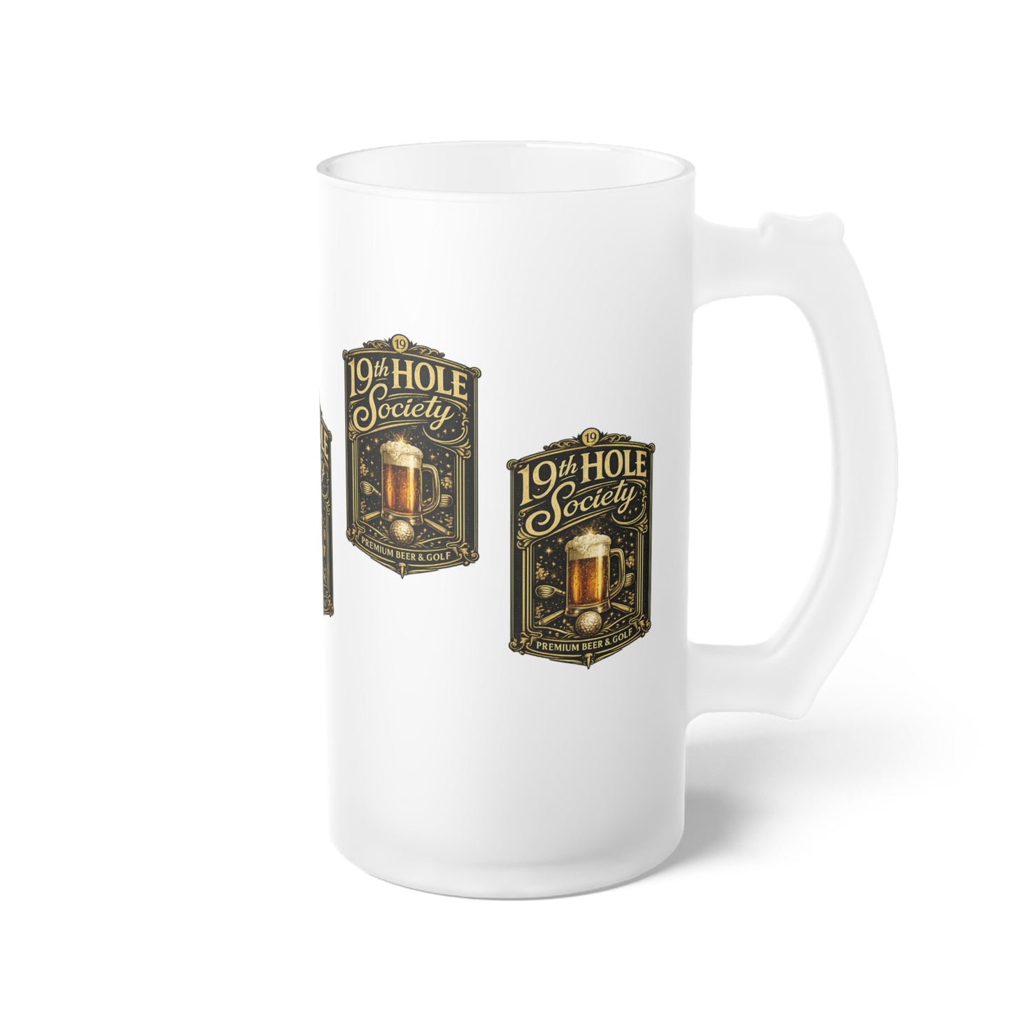 19th Hole Society Frosted Beer Tankard - SJM Print Store