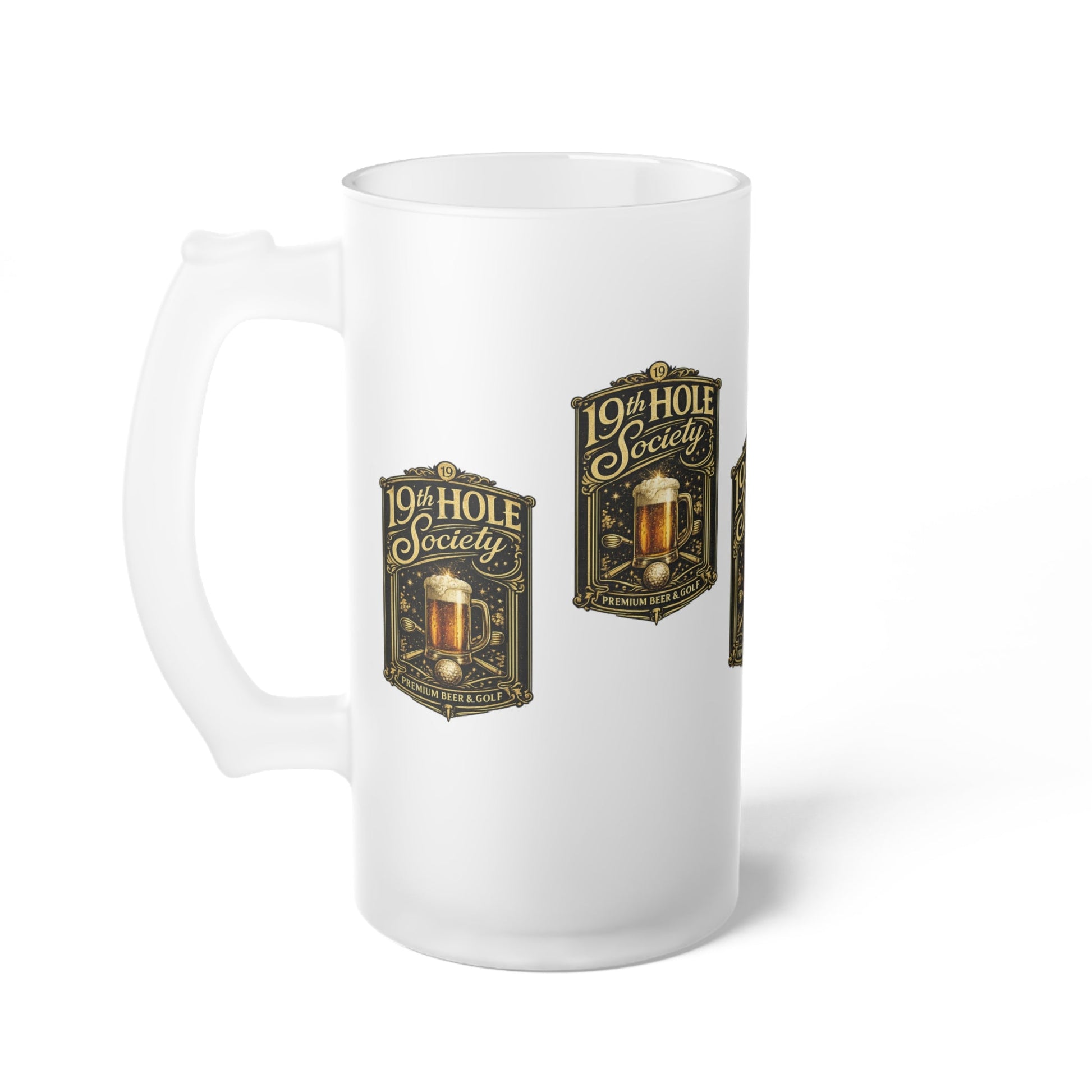 19th Hole Society Frosted Beer Tankard - SJM Print Store
