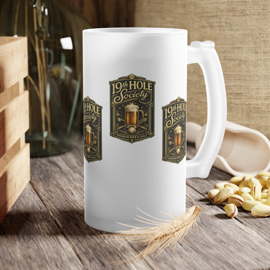 19th Hole Society Frosted Beer Tankard - SJM Print Store