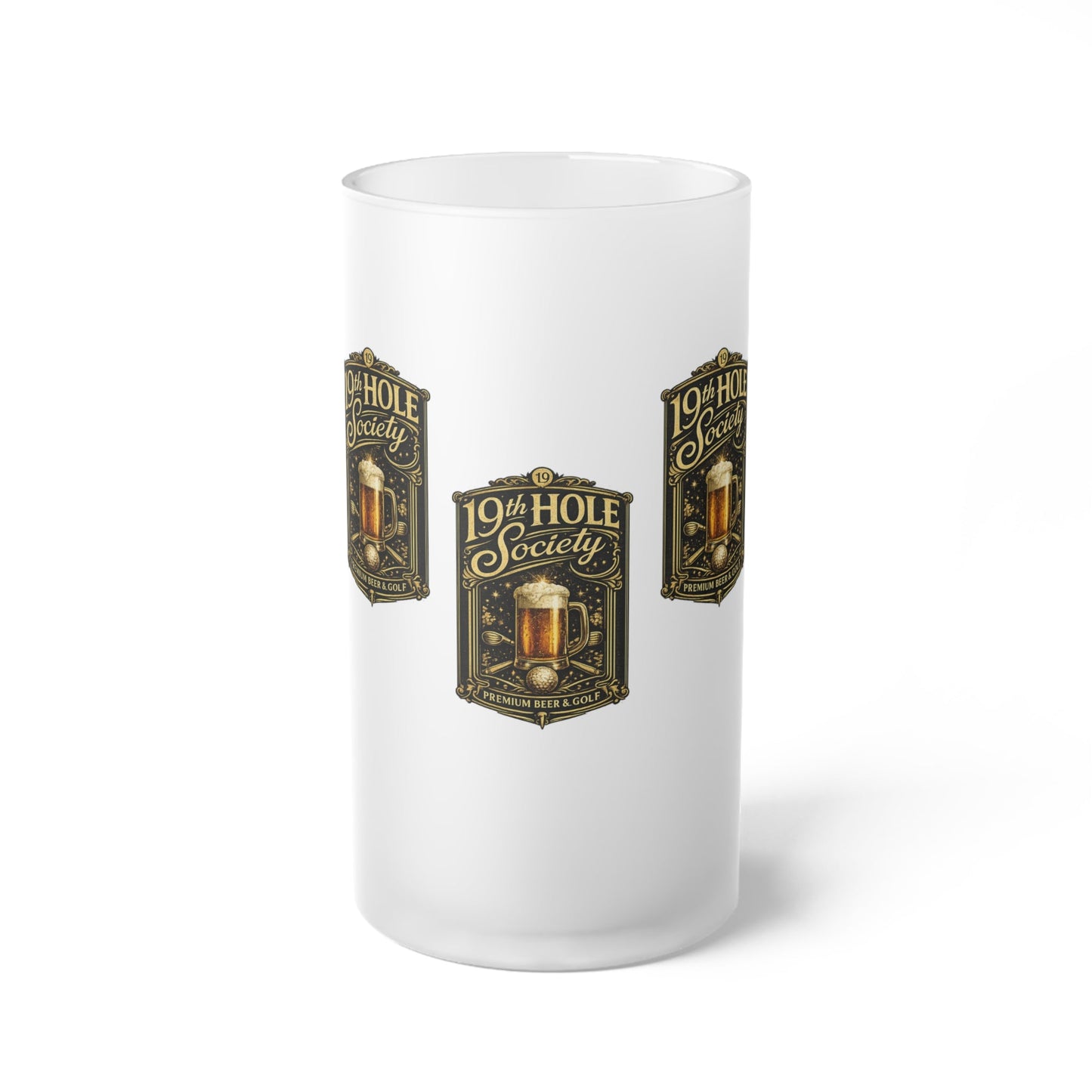 19th Hole Society Frosted Beer Tankard - SJM Print Store