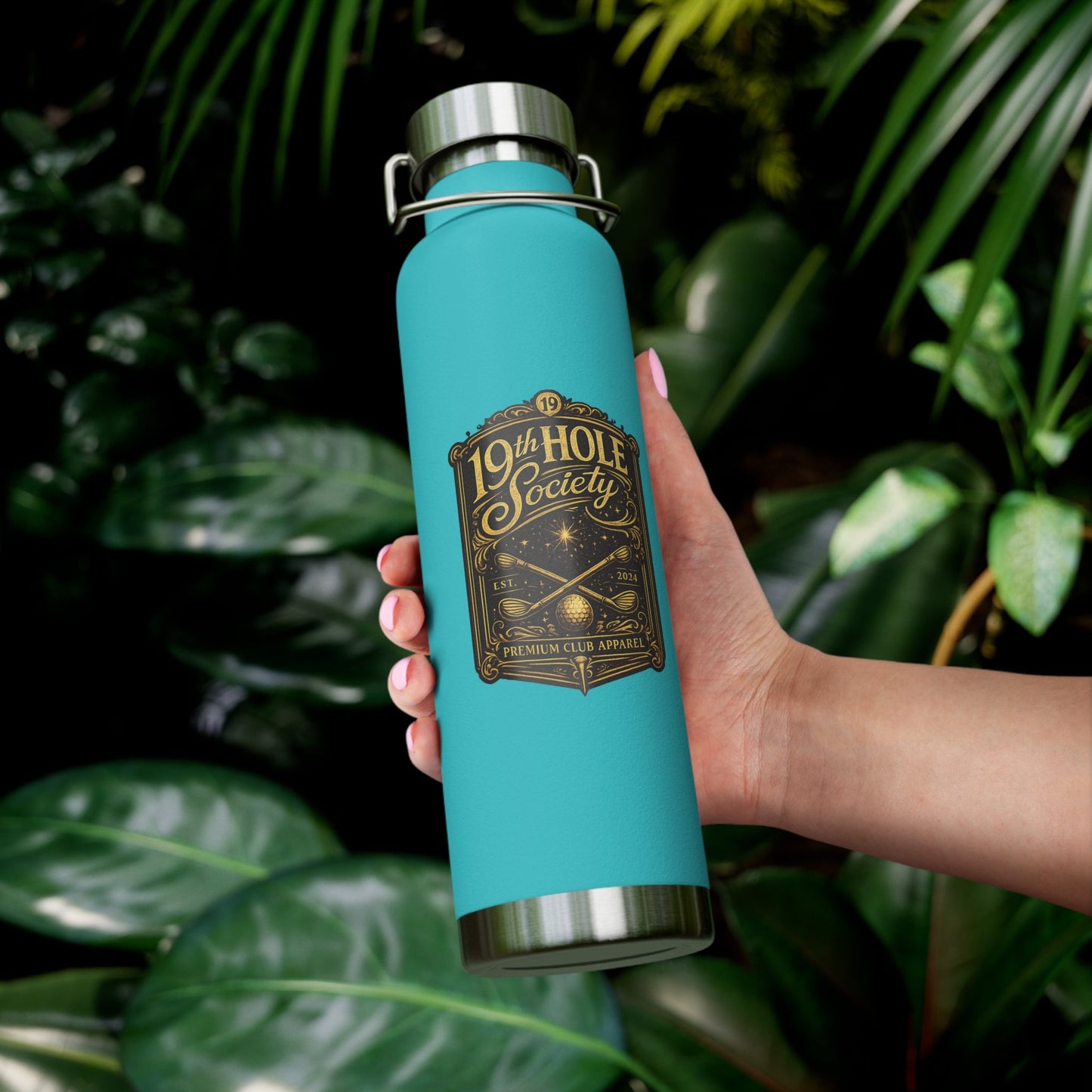 19th Hole Society Golf 22oz Vacuum Insulated Bottle - SJM Print Store
