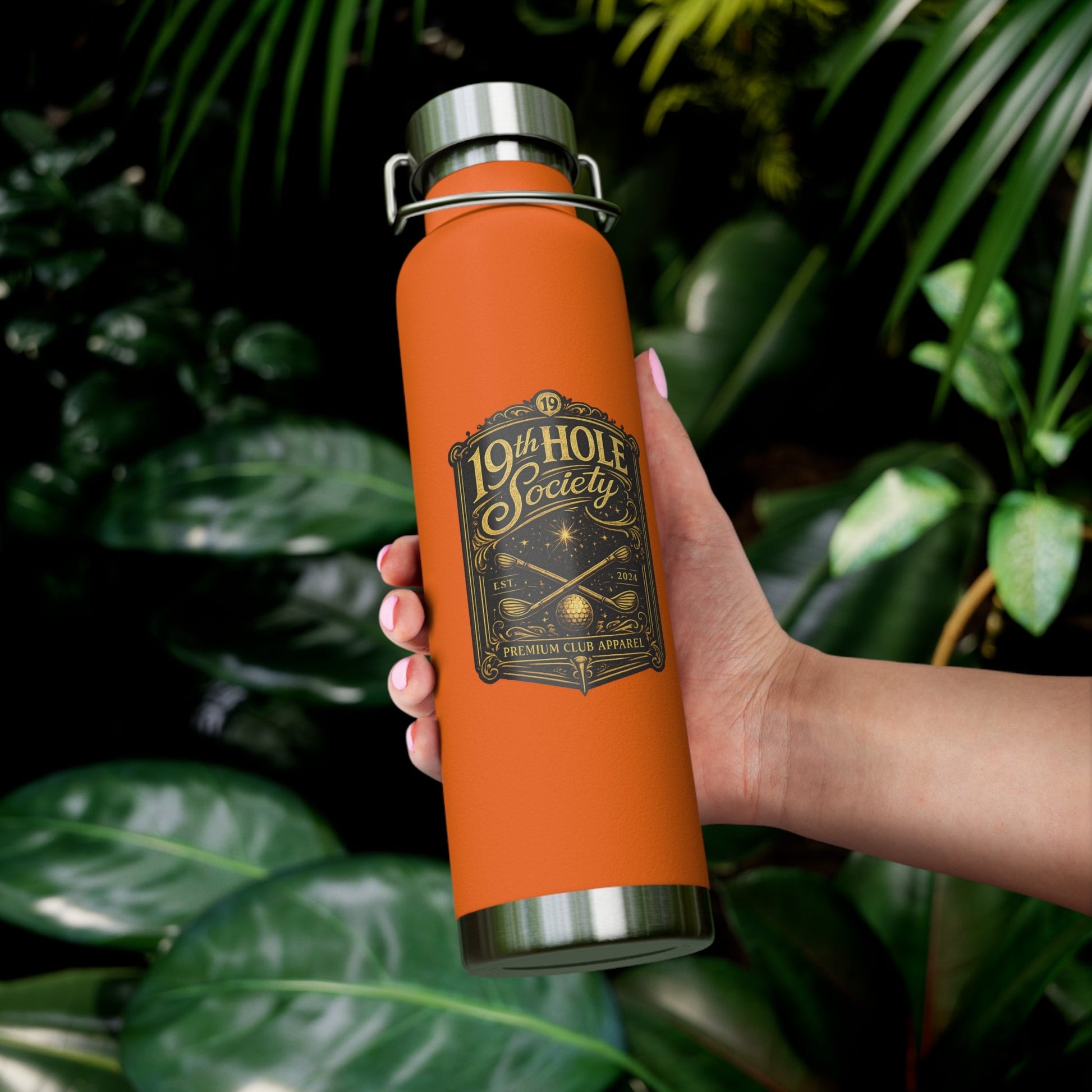 19th Hole Society Golf 22oz Vacuum Insulated Bottle - SJM Print Store