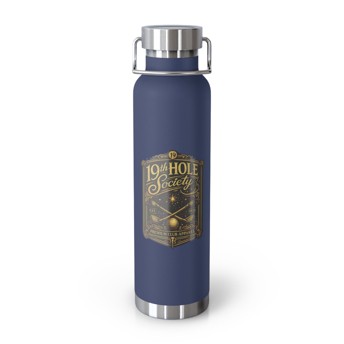 19th Hole Society Golf 22oz Vacuum Insulated Bottle - SJM Print Store