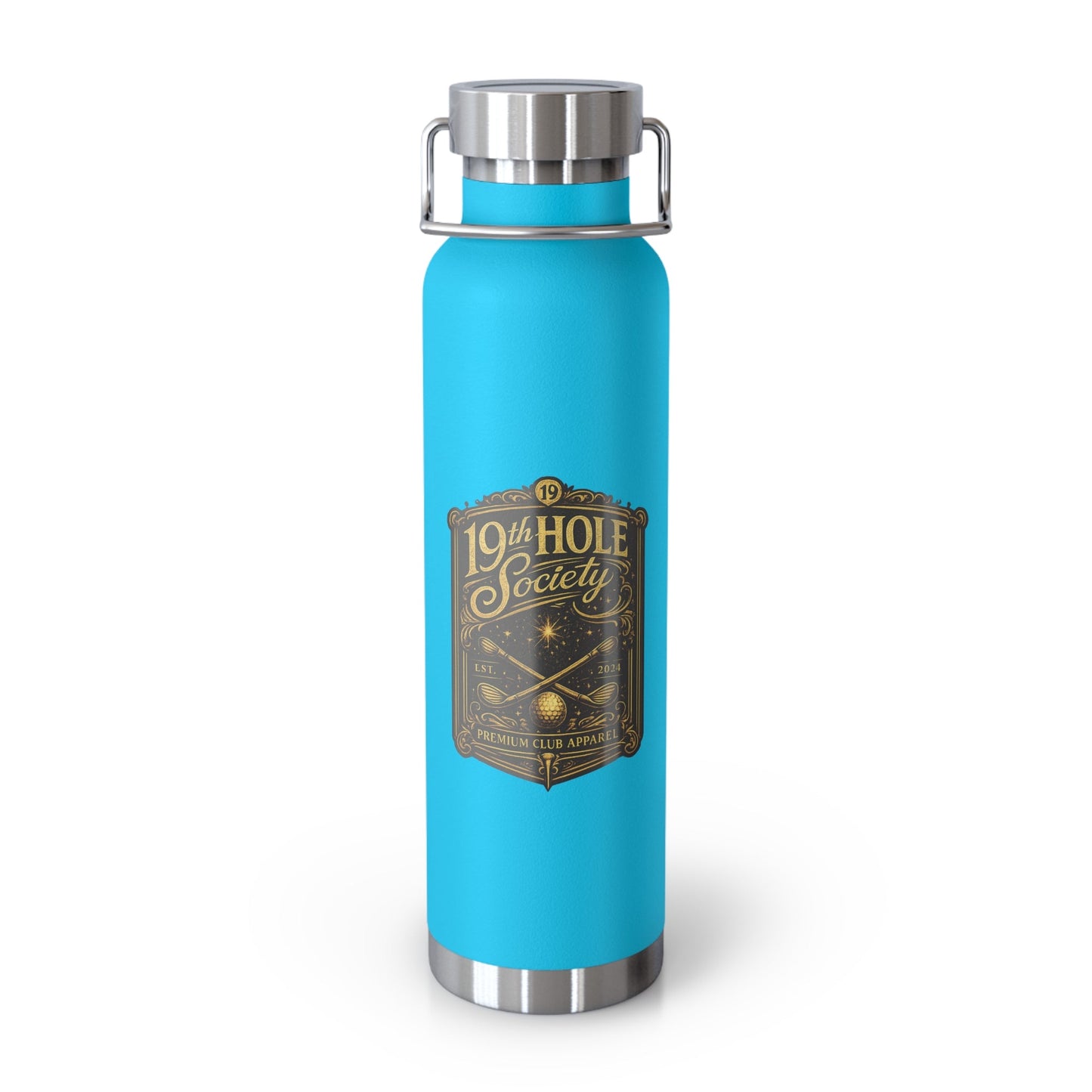 19th Hole Society Golf 22oz Vacuum Insulated Bottle - SJM Print Store