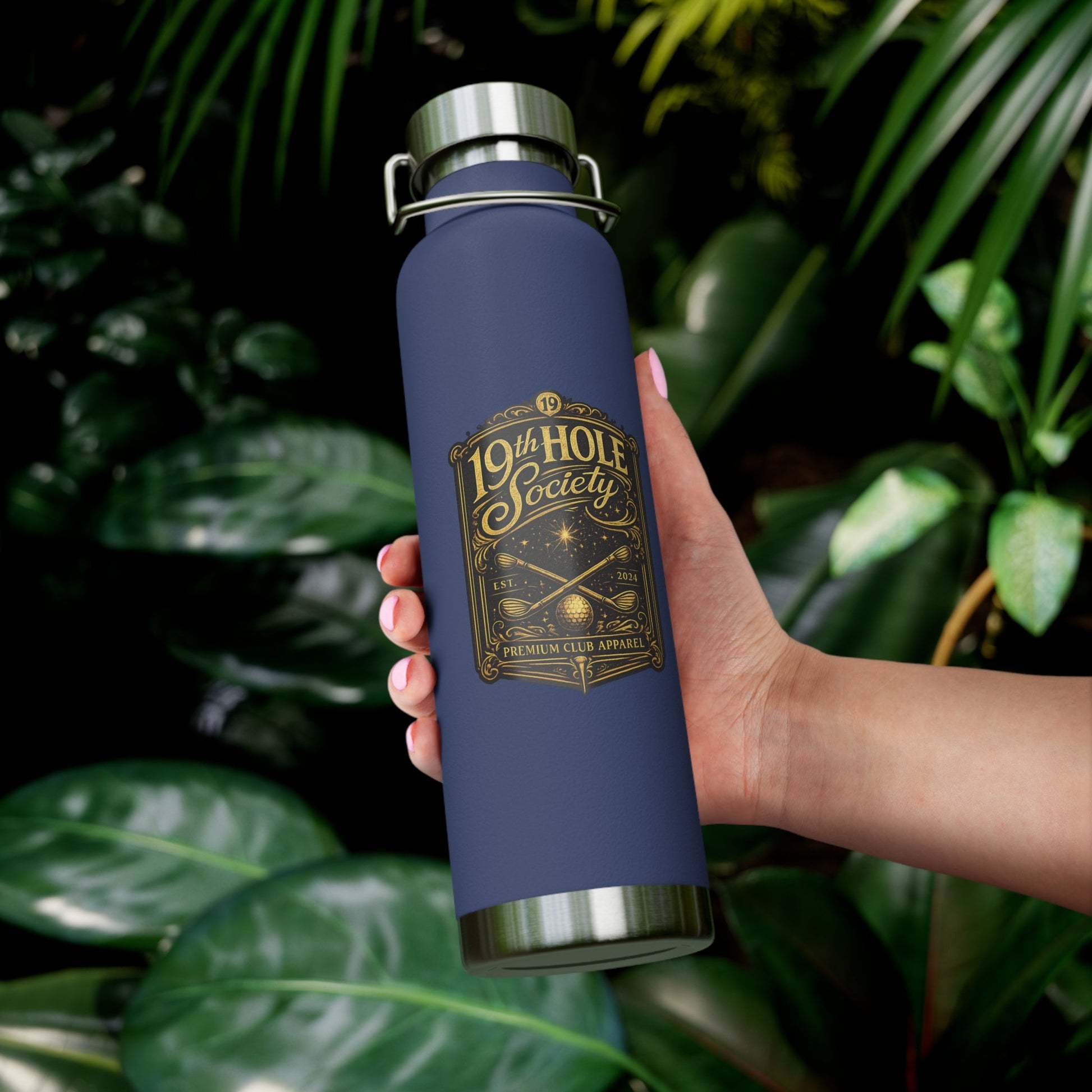 19th Hole Society Golf 22oz Vacuum Insulated Bottle - SJM Print Store
